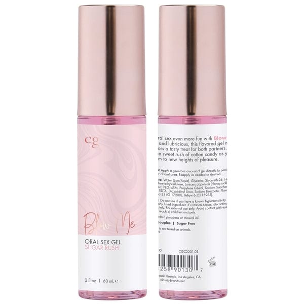 CG Lubes BLOW ME Oral Sex Gel - Sugar Rush 2oz | 60mL