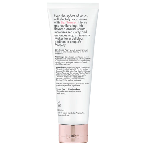 CG Lubes LIP TEASE Kissable Stimulant - Wild Watermelon 1oz | 30mL