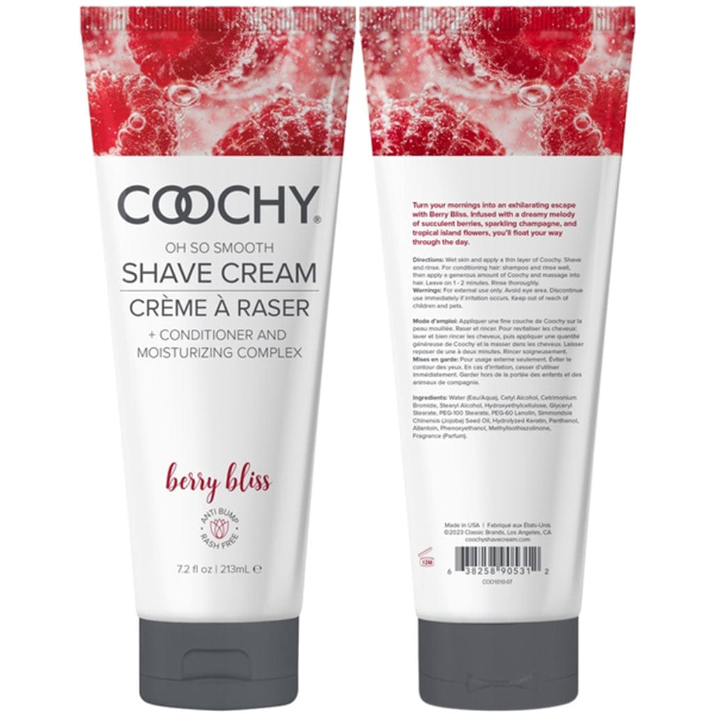 Coochy Lubes Oh So Smooth Shave Cream Berry Bliss 7.2oz | 213mL