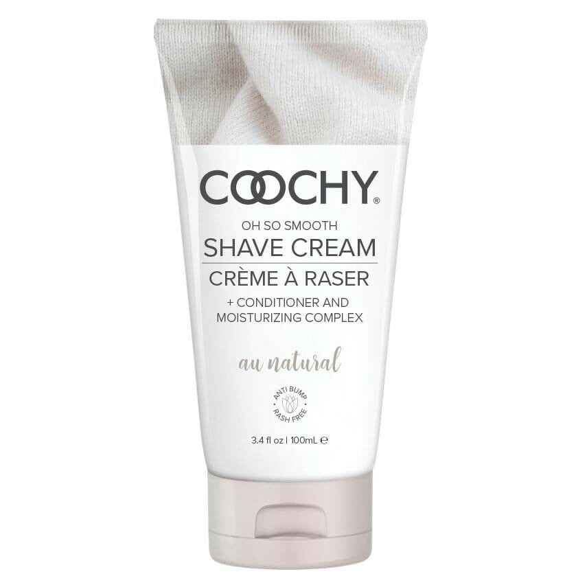 Coochy Lubes Shave Cream AU NATURAL 3.4 FL OZ