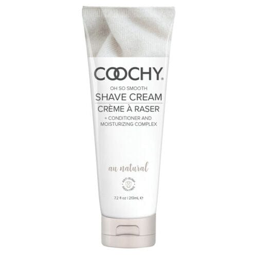 Coochy Lubes Shave Cream AU NATURAL 7.2 FL OZ