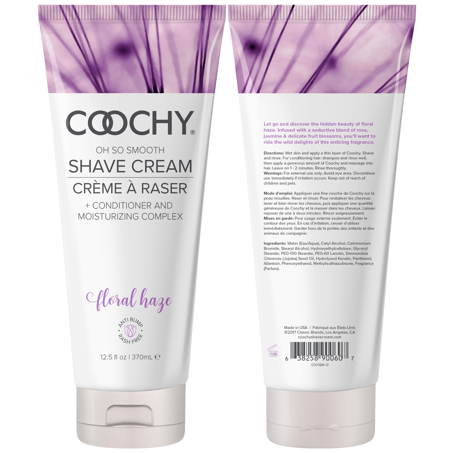 Coochy Lubes Shave Cream - Floral Haze 12.5oz | 370mL
