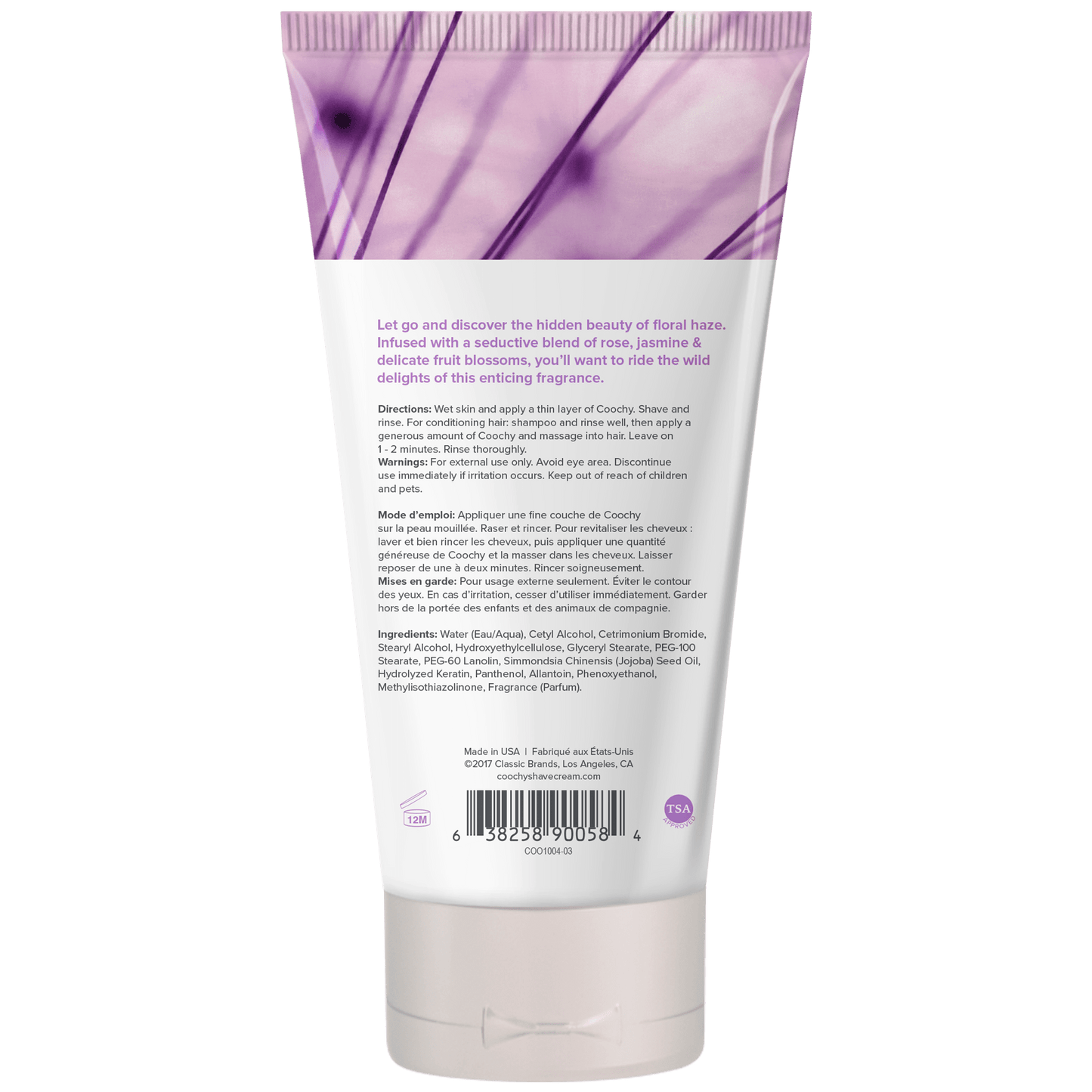 Coochy Lubes Shave Cream - Floral Haze 3.4oz | 100mL