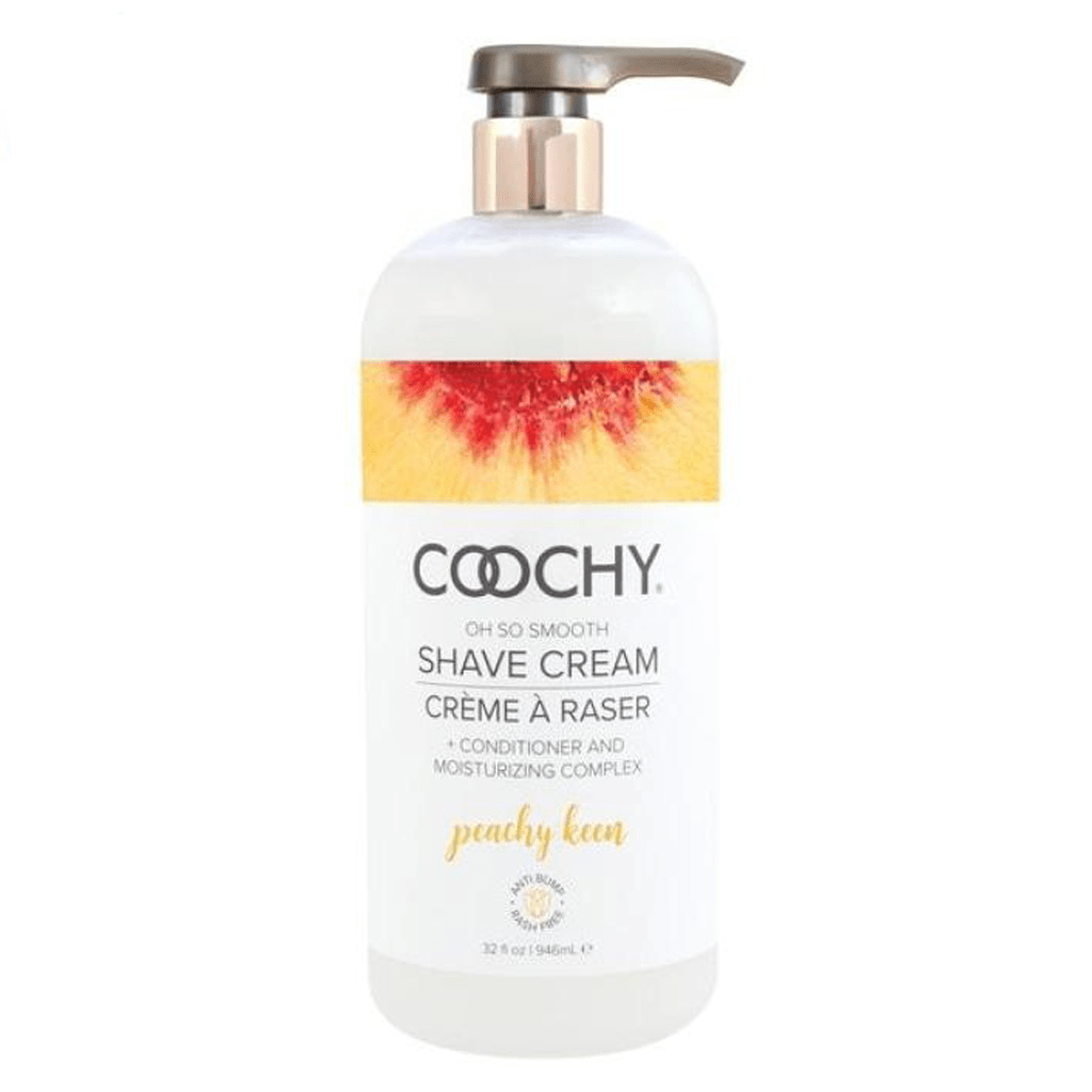 Coochy Lubes 32oz Shave Cream - Peachy Keen 32oz