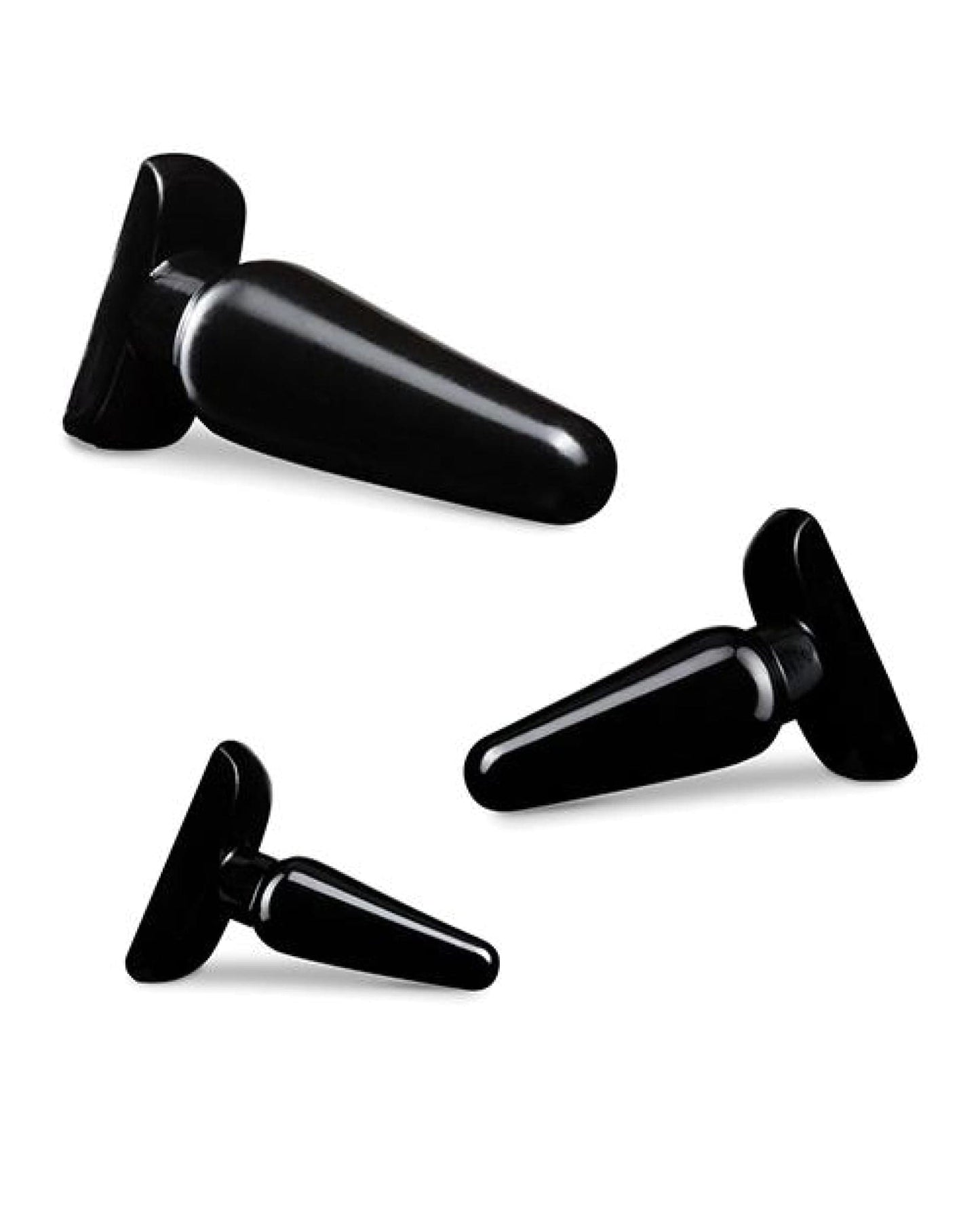 Doll Authority Anal Products Blush Anal Adventures Basic Plug Kit - Black