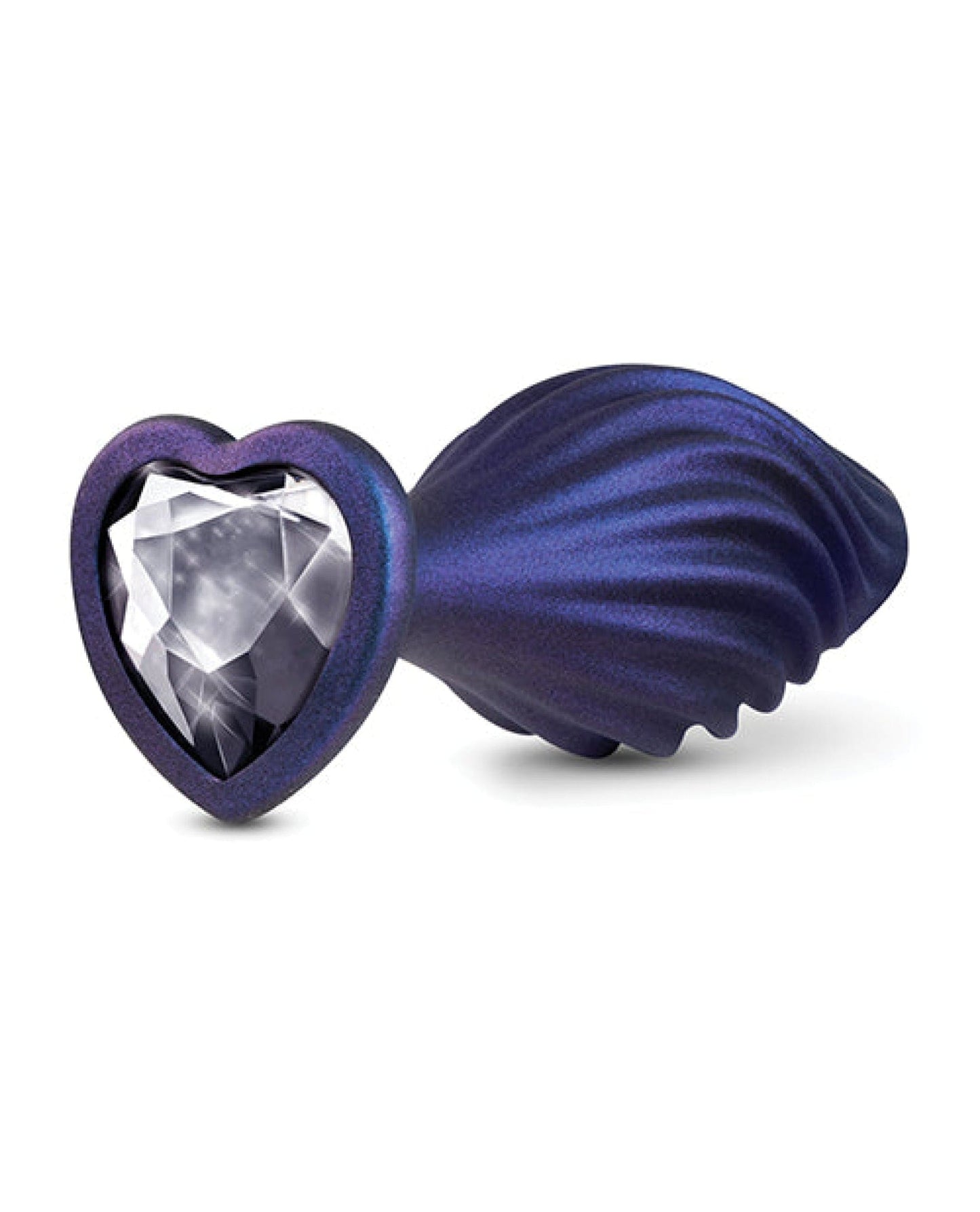 Doll Authority Anal Products Blush Anal Adventures Matrix Swirling Bling Plug - Sapphire