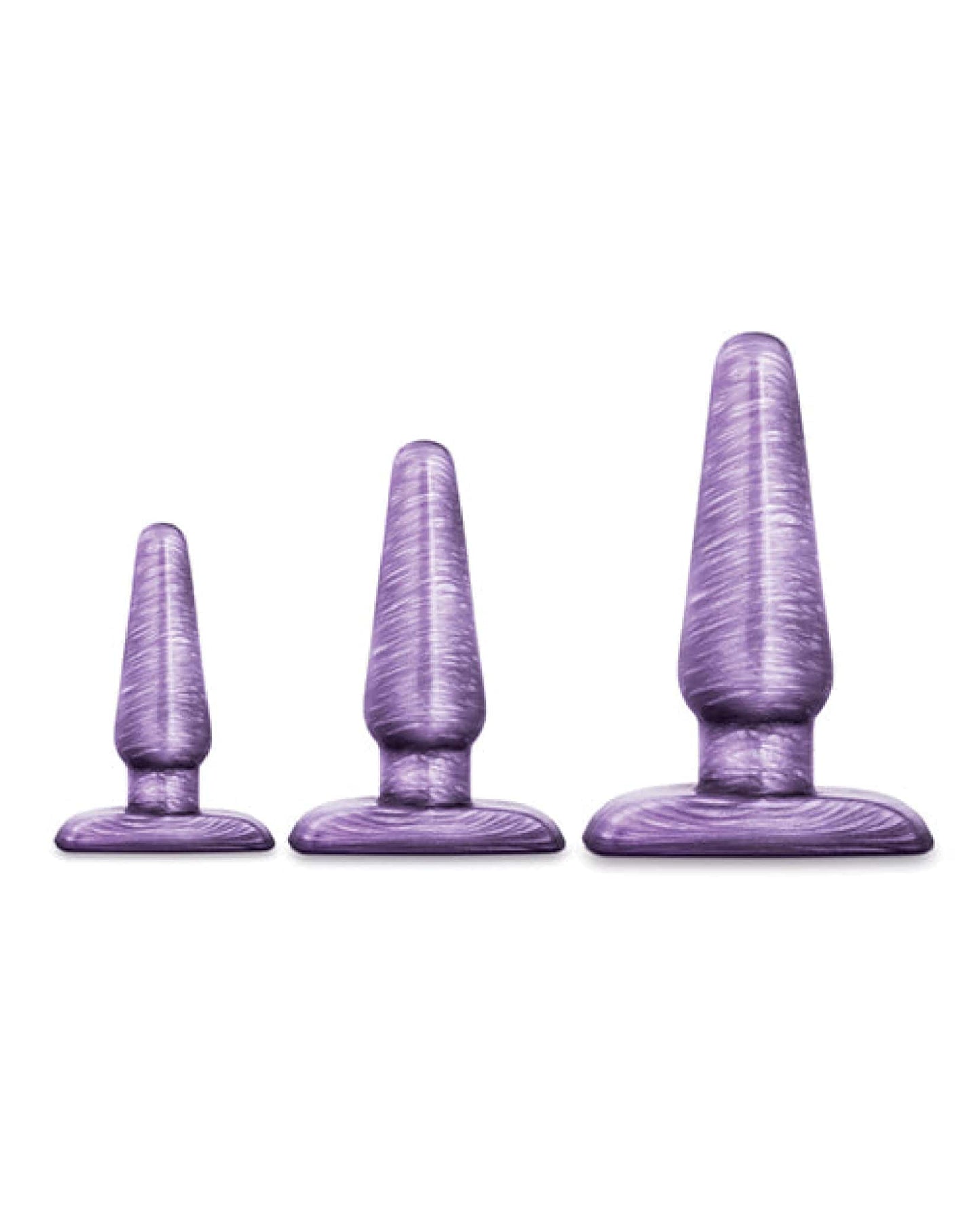 Doll Authority Anal Products Blush B Yours Anal Trainer Kit - Purple Swirl