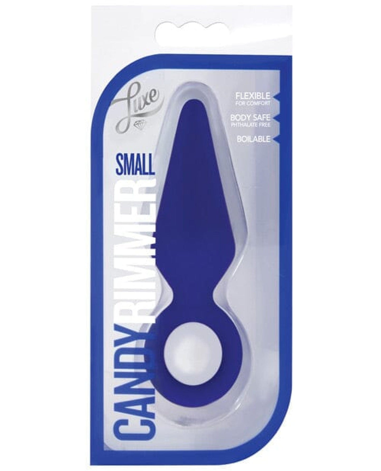 Doll Authority Anal Products Indigo / Small Blush Luxe Candy Rimmer Plug