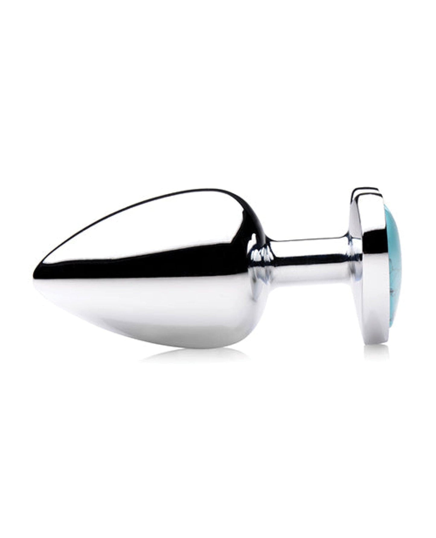 Doll Authority Anal Products Booty Sparks Gemstones Turquoise Heart Anal Plug