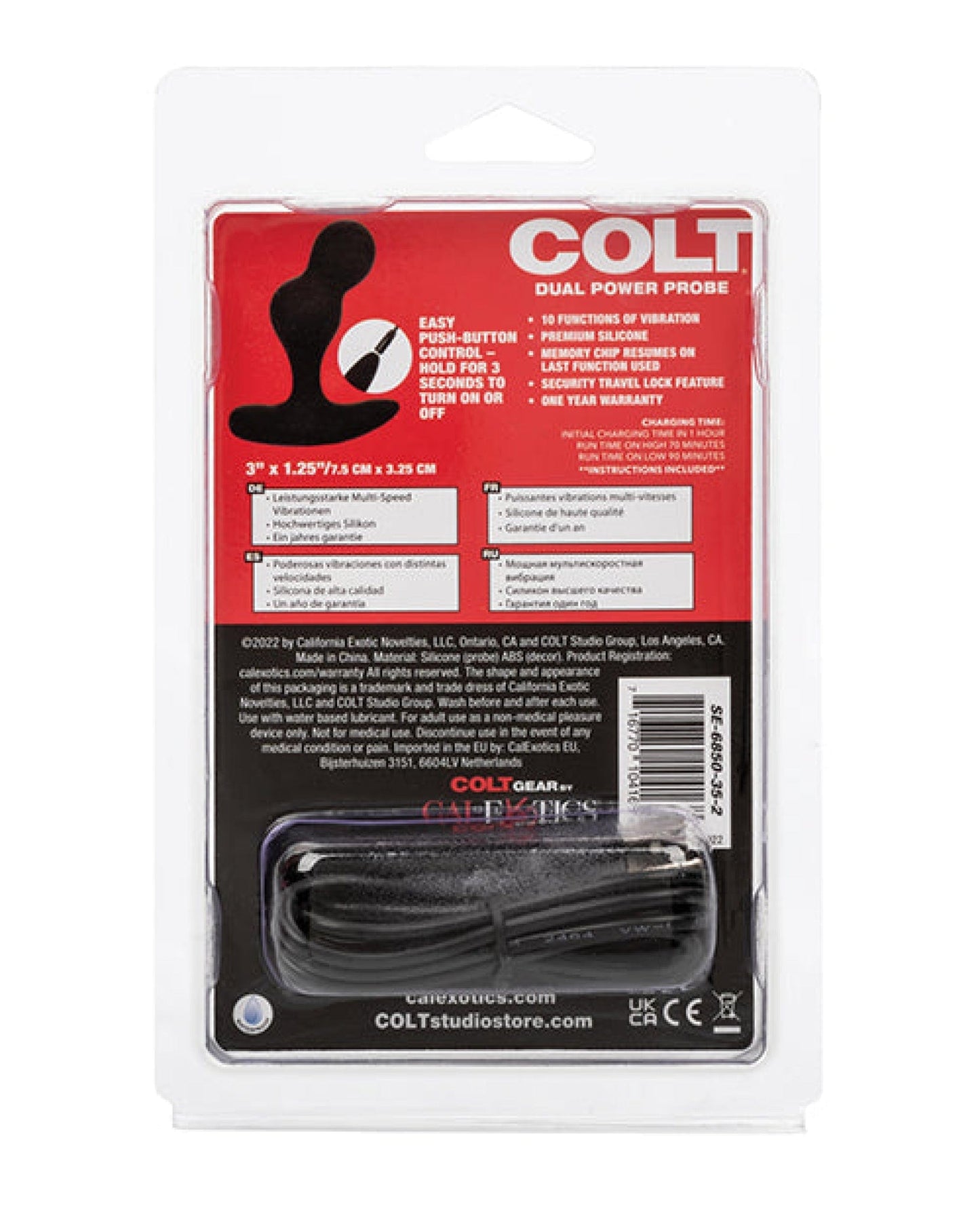 Doll Authority Anal Products Colt Dual Power Probe