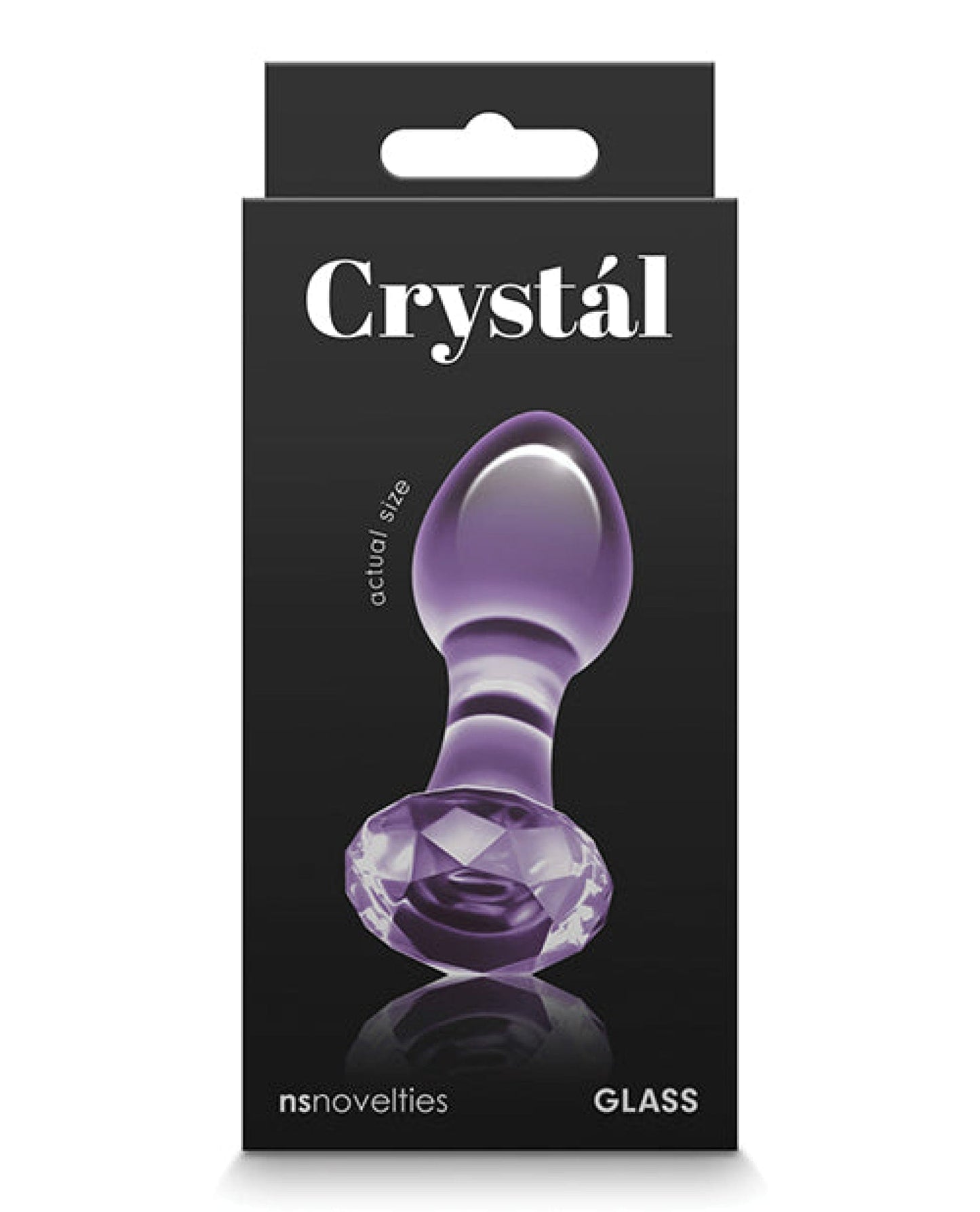 Doll Authority Anal Products Purple Crystal Gem Butt Plug