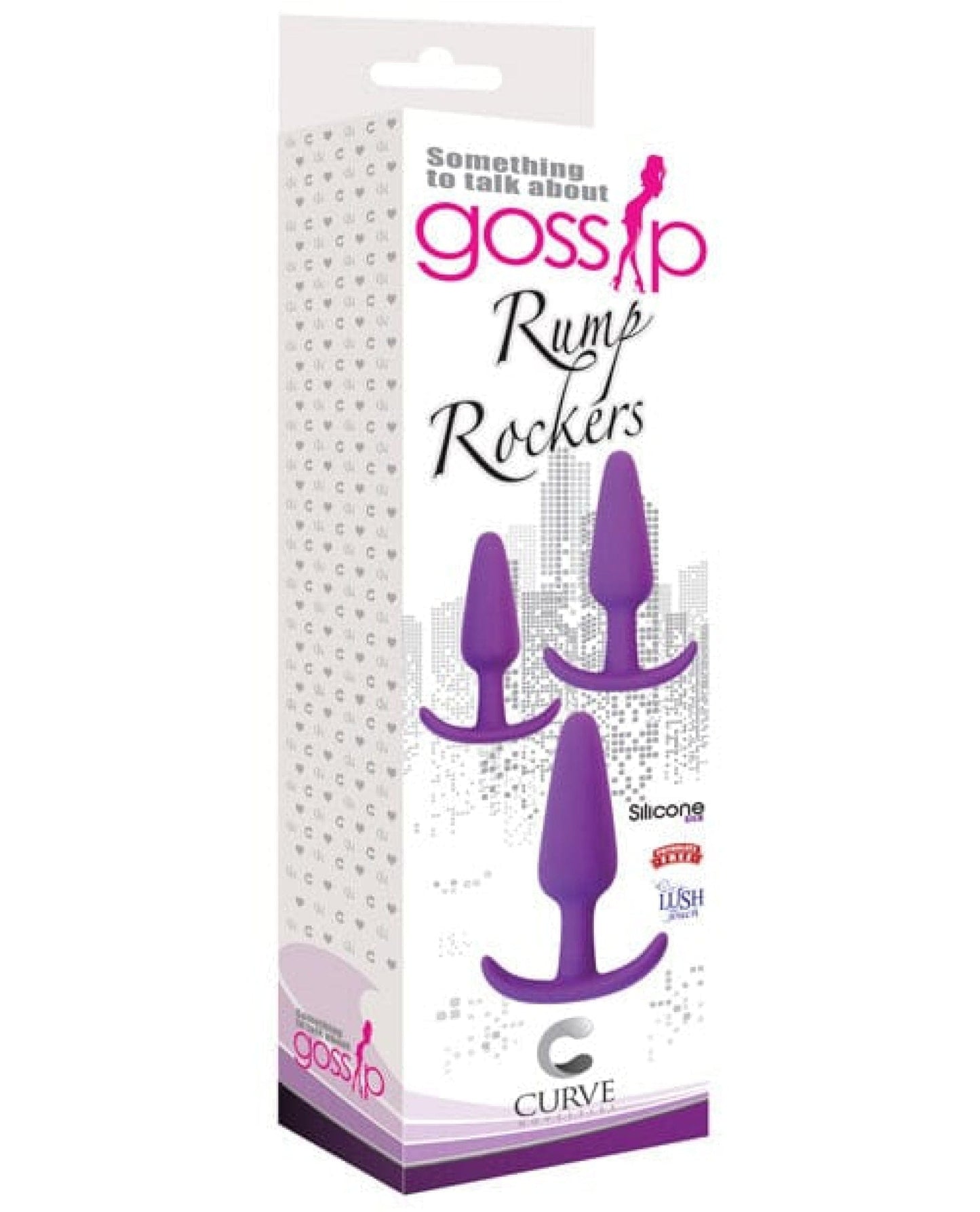 Doll Authority Anal Products Violet Curve Novelties Gossip Rump Rockers