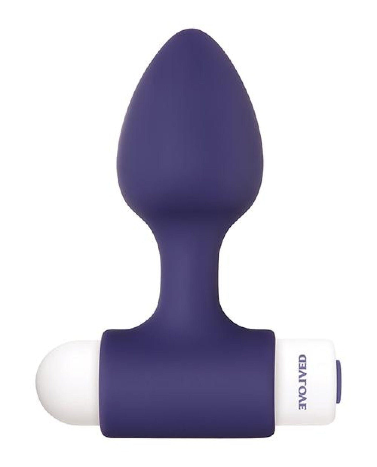 Doll Authority Anal Products Evolved Dynamic Duo Anal Rechargeable - Purple-white