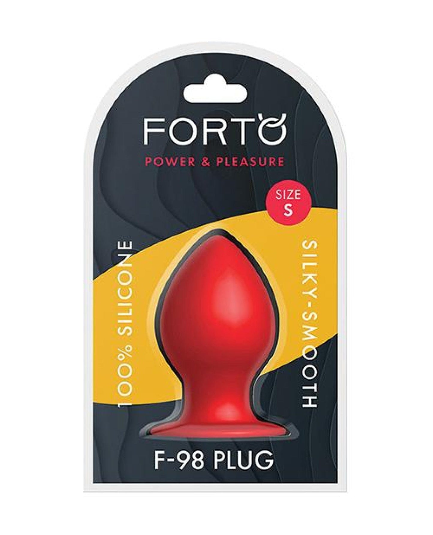 Doll Authority Anal Products Red / Small Forto F-98 Plug