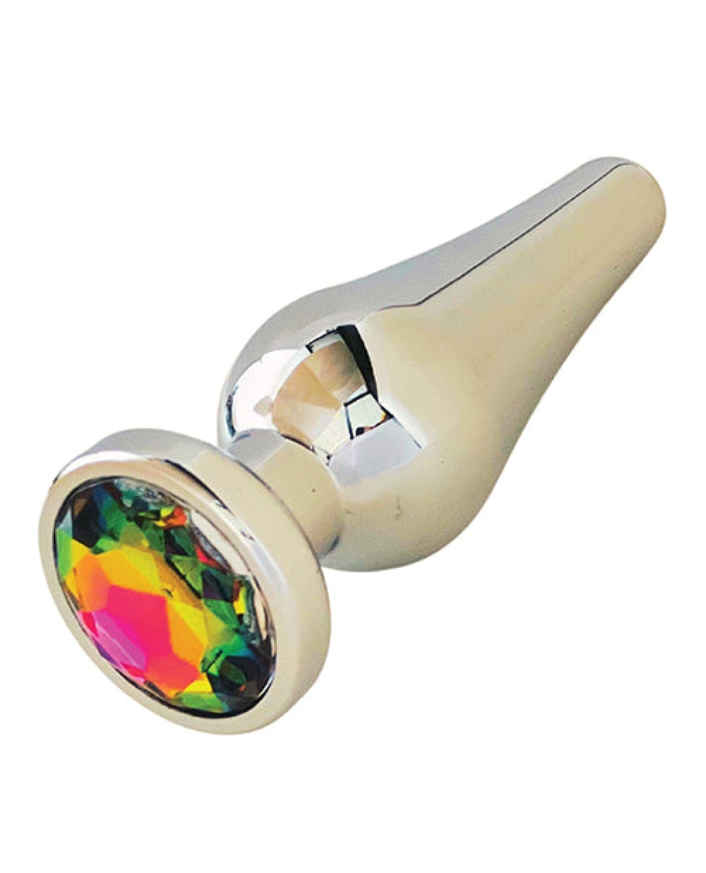 Doll Authority Anal Products Gender Fluid Excite! Flared Plug - Silver