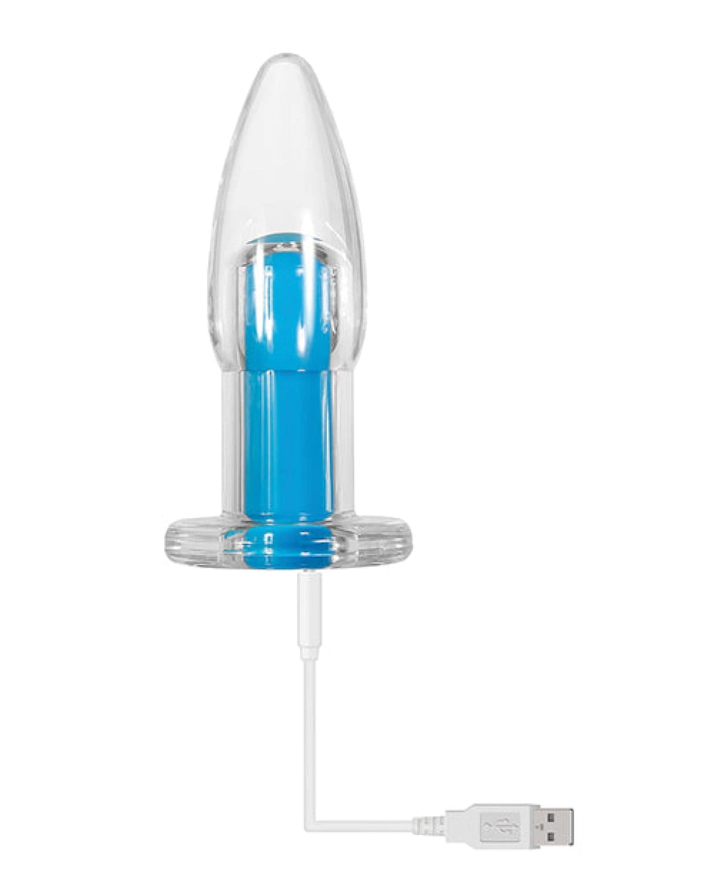 Doll Authority Anal Products Gender X Electric Blue - Clear-blue