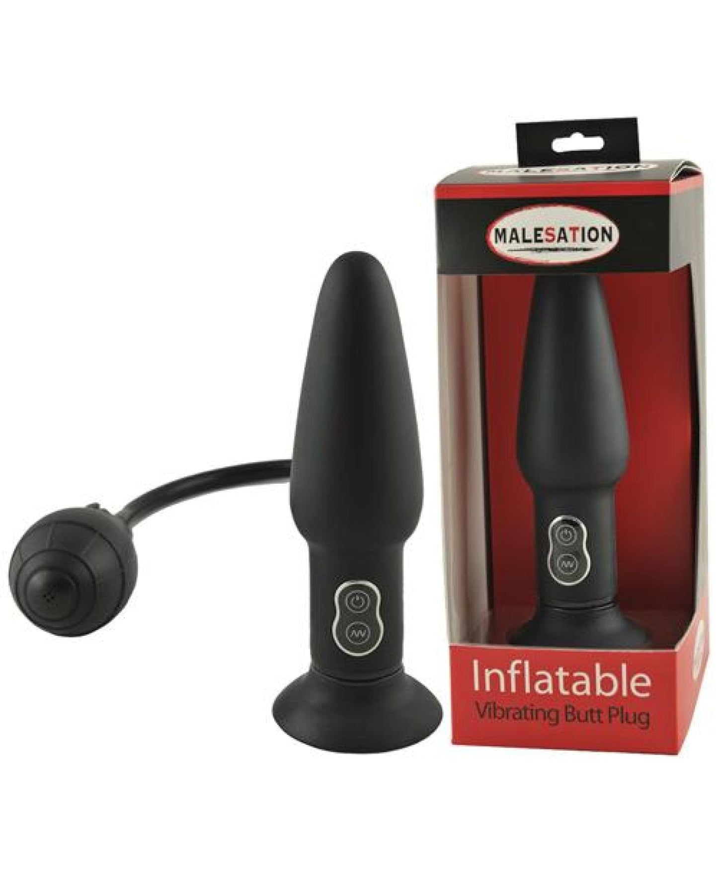Doll Authority Anal Products Malesation Vibrating Inflatable Butt Plug