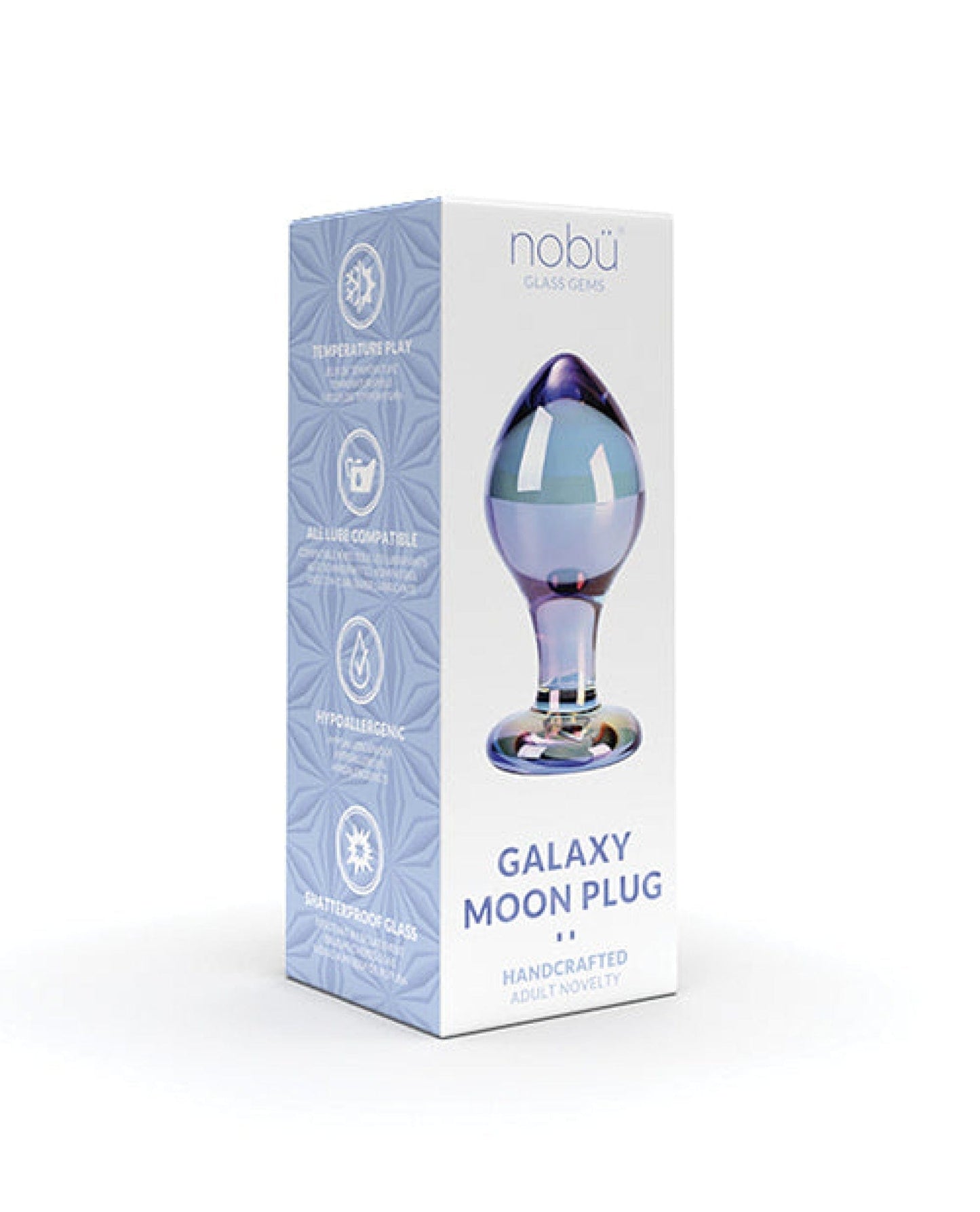 Doll Authority Anal Products Nobu Galaxy Moon Plug - Blue