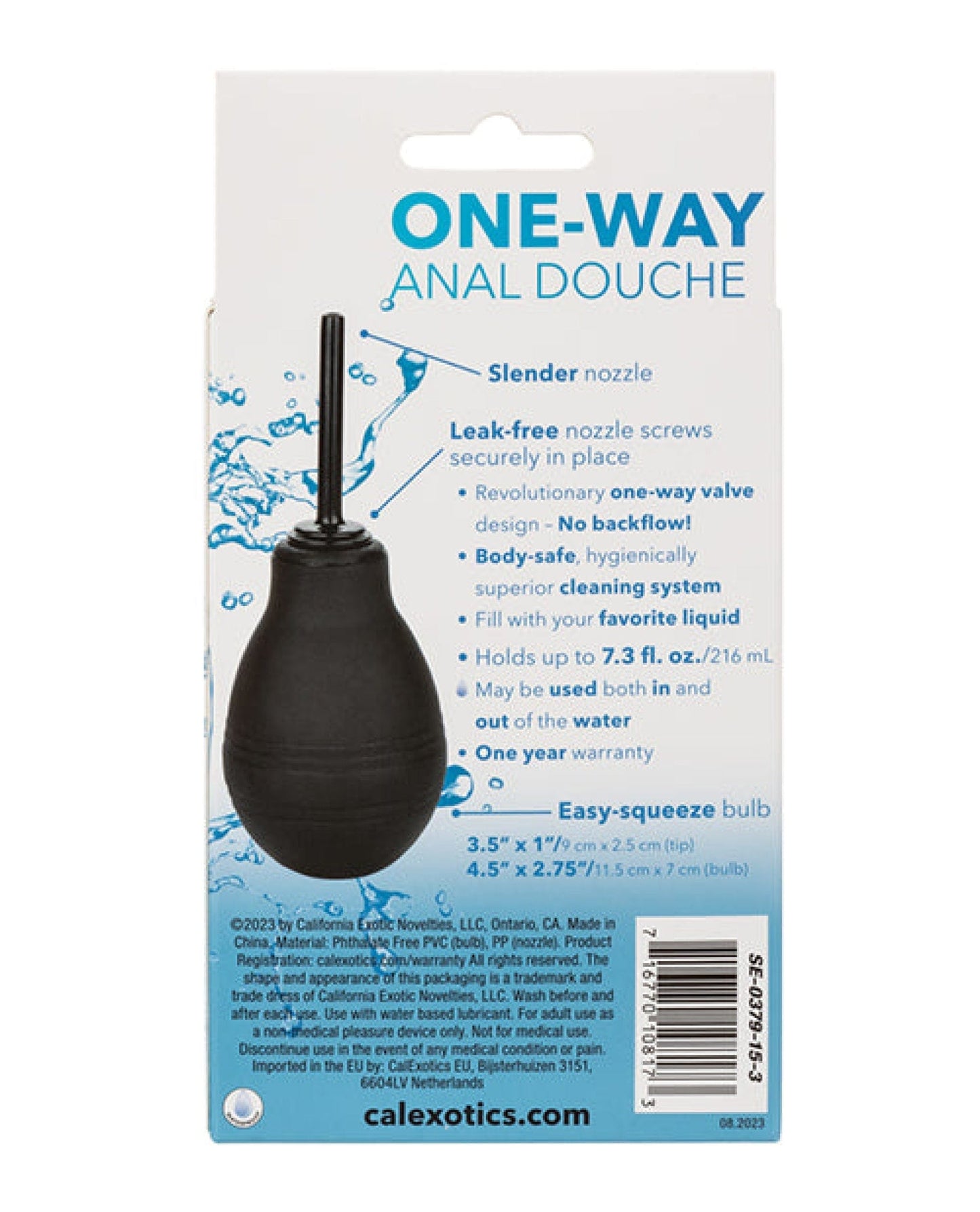 Doll Authority Anal Products One-Way Easy Squeeze Anal Douche