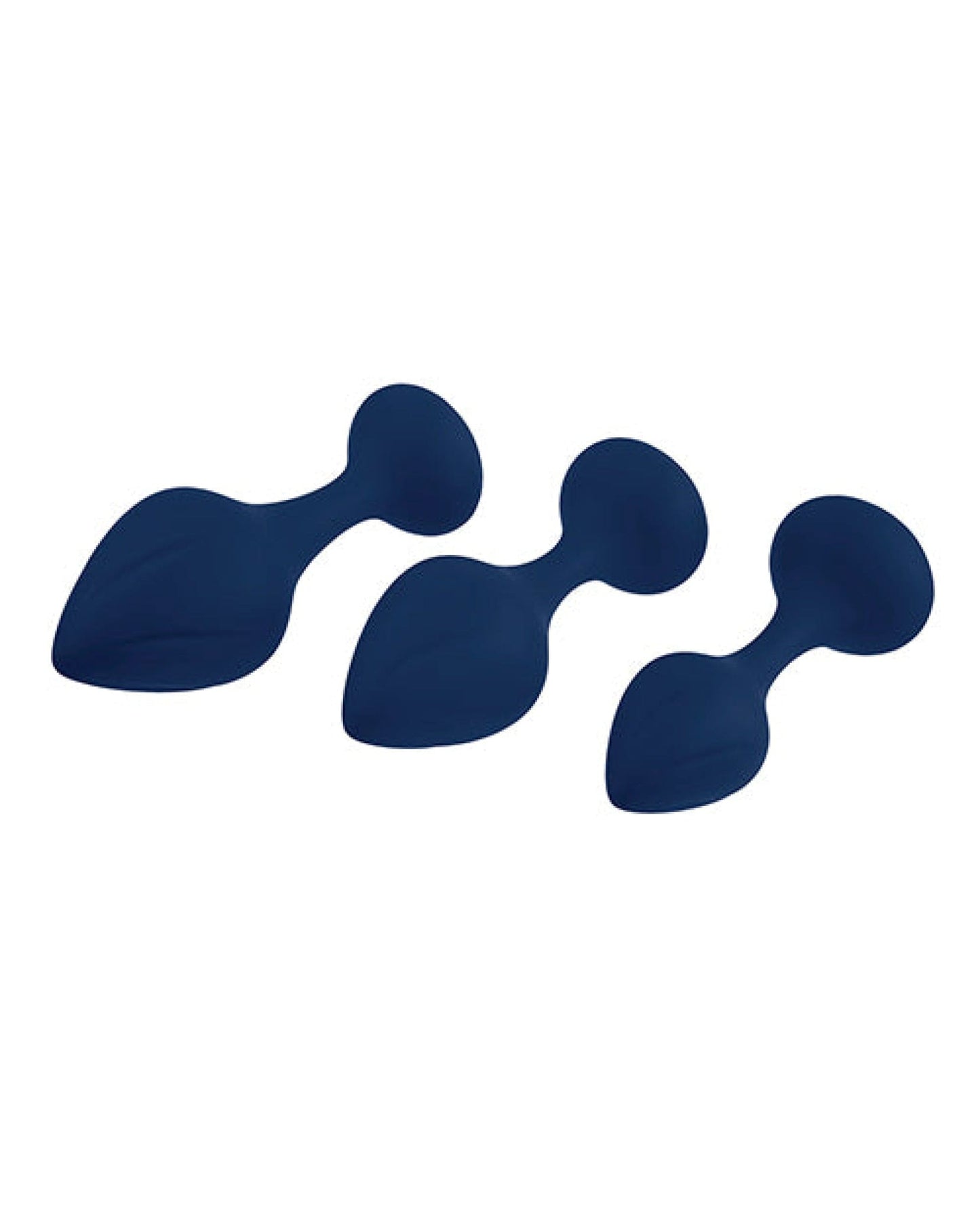 Doll Authority Anal Products Playboy Pleasure Tail Trainer Anal Training Kit - Navy