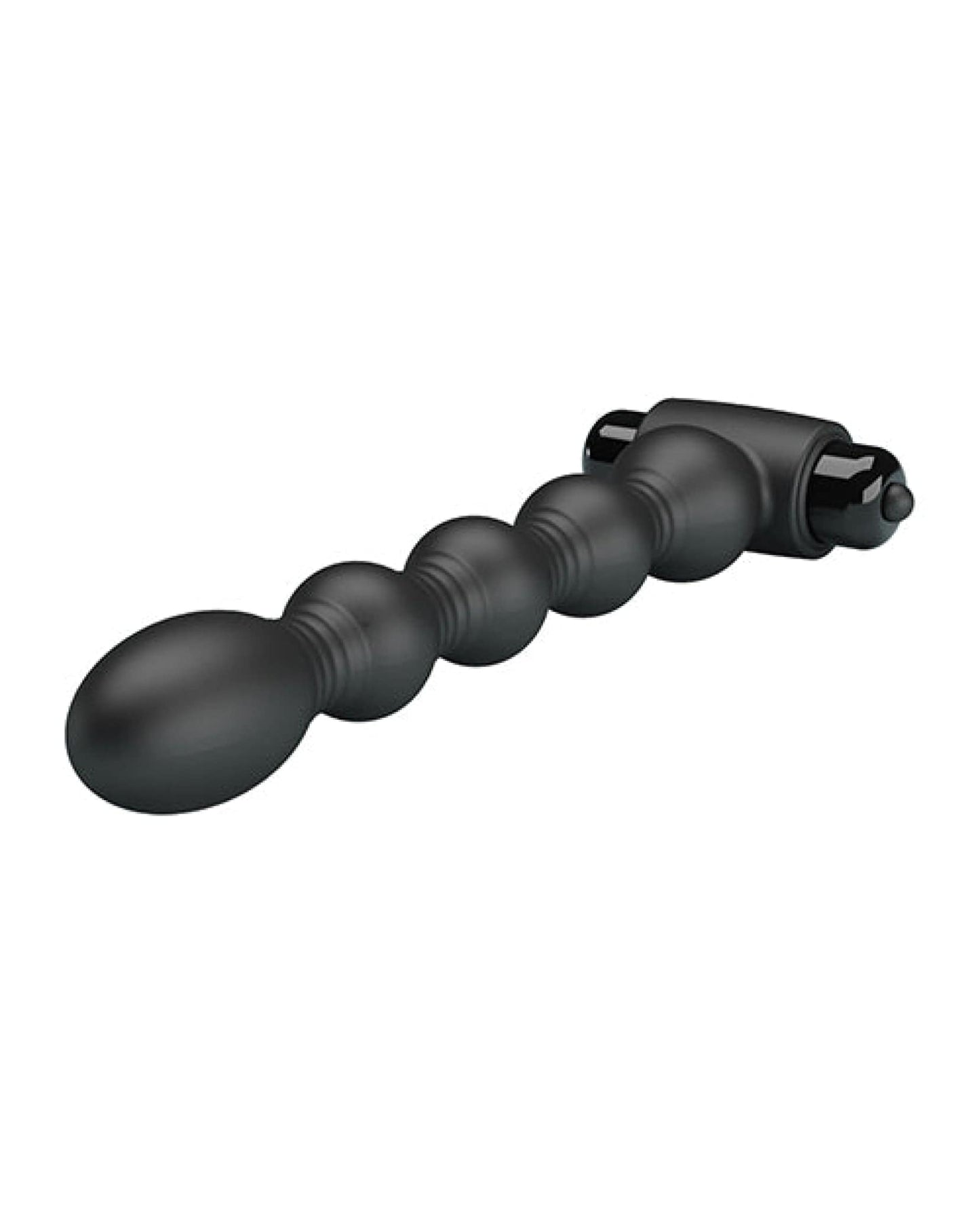 Doll Authority Anal Products Pretty Love Lynn Vibrating Beads - Black
