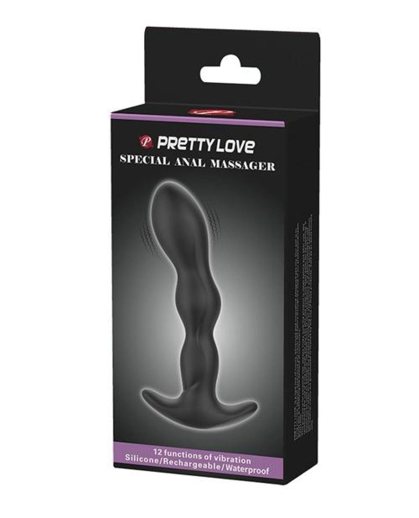 Doll Authority Anal Products Pretty Love Special Anal Massager - Black