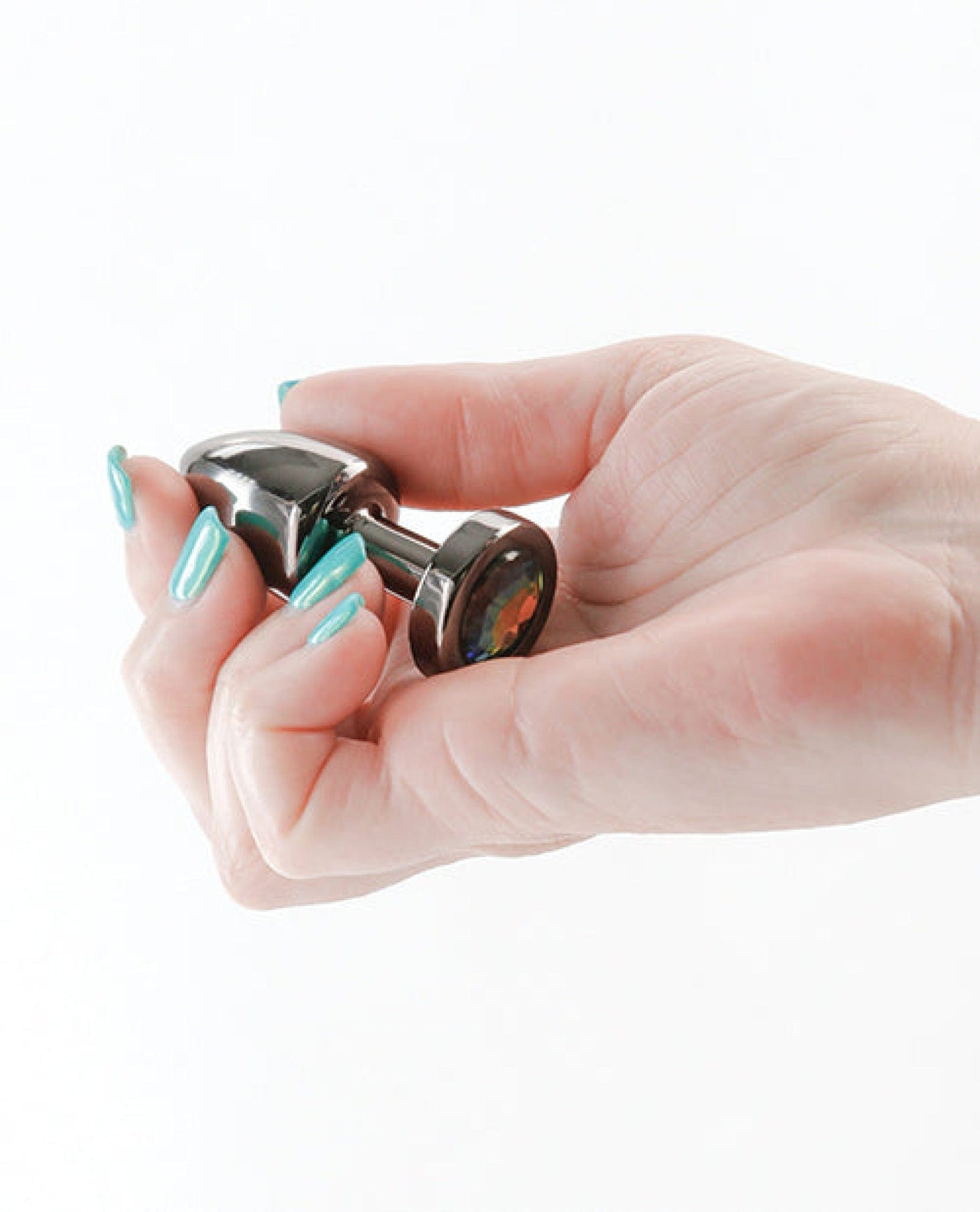 Doll Authority Anal Products Rear Assets Gunmetal Petite - Rainbow