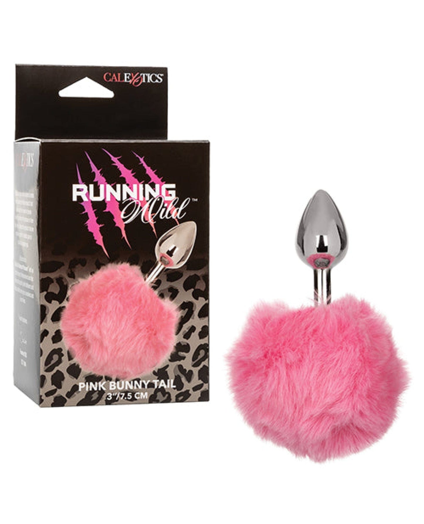 Doll Authority Anal Products Pink Running Wild Bunny Tail Anal Probe