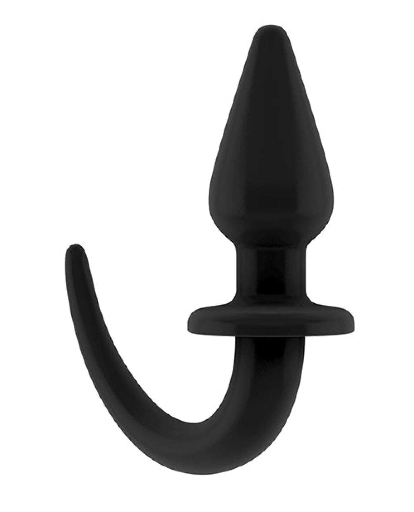 Doll Authority Anal Products Shots Ouch Puppy Play Tail Butt Plug - Black