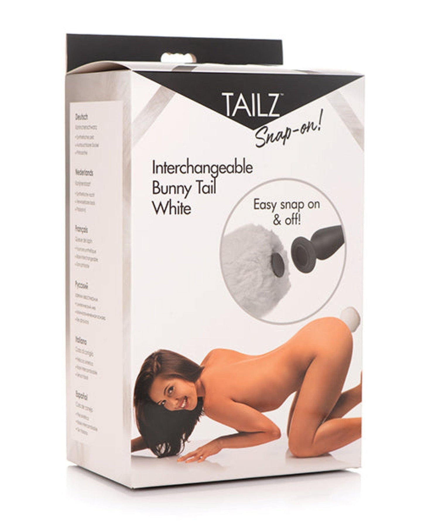 Doll Authority Anal Products White Tailz Interchangeable Bunny Tail