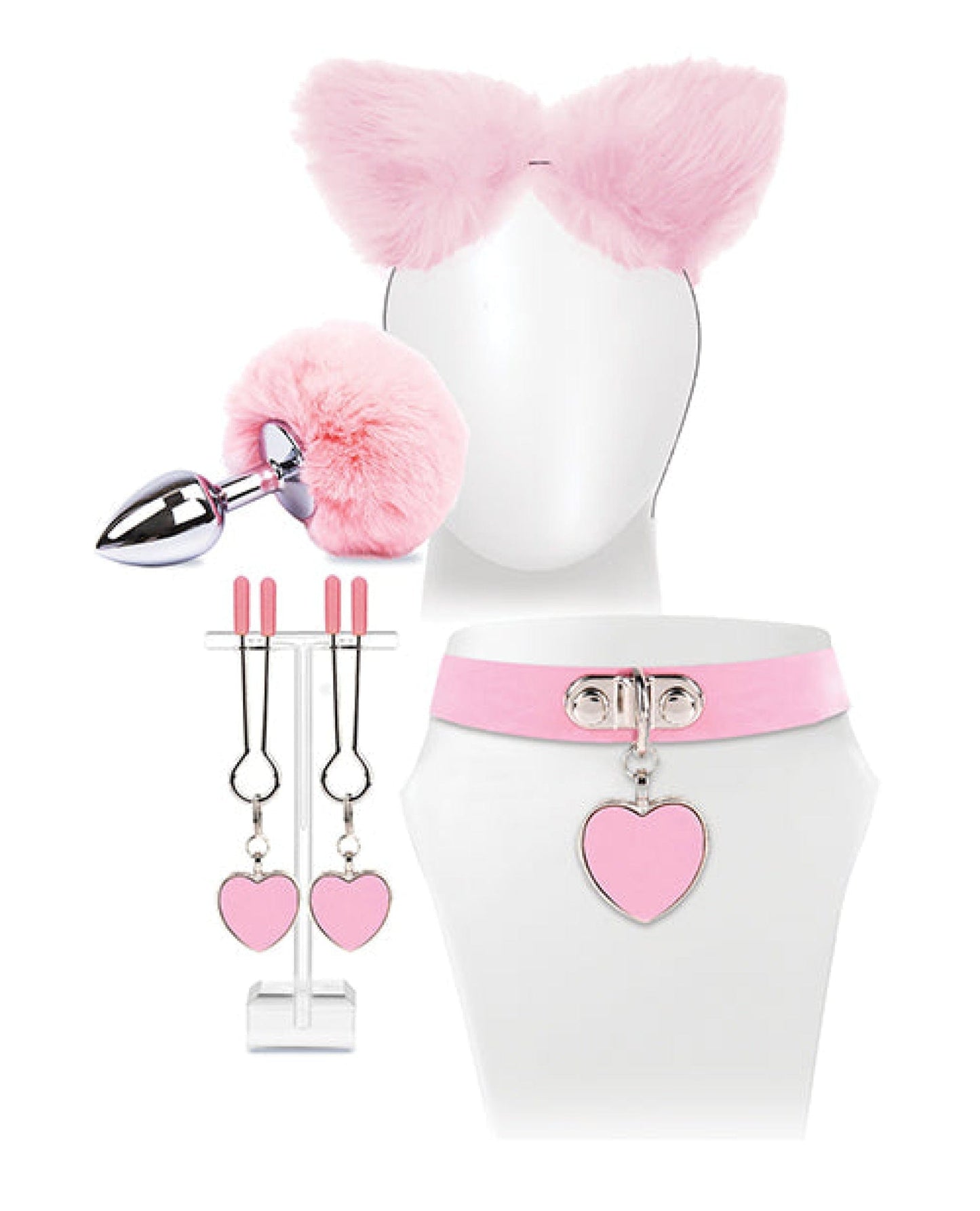 Doll Authority Anal Products Try-curious Kitty Set - Pink