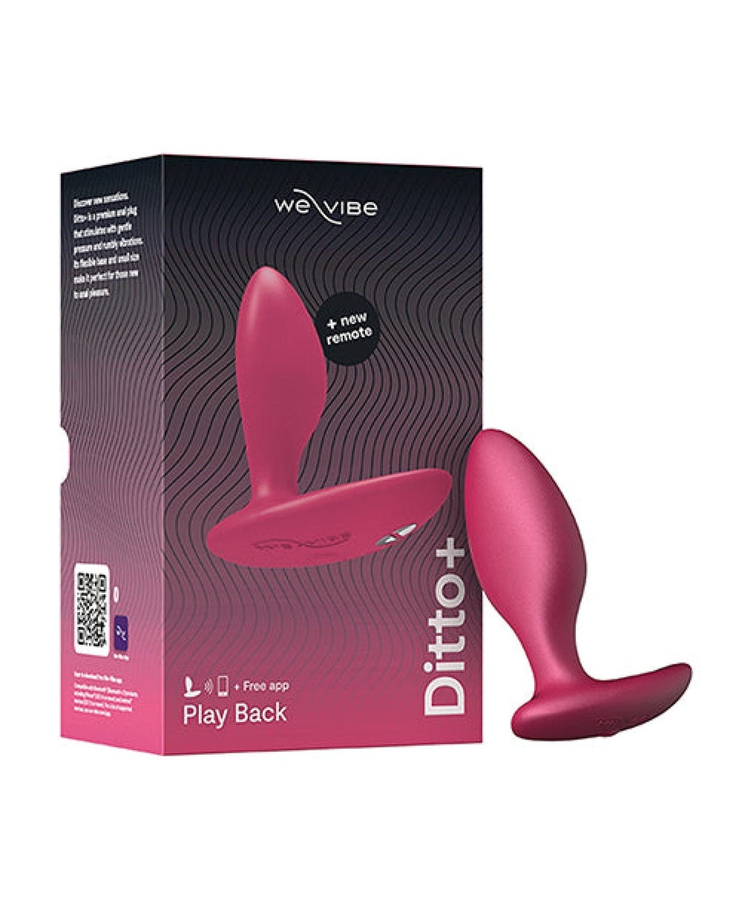 Doll Authority Anal Products Cosmic Pink We-vibe Ditto+