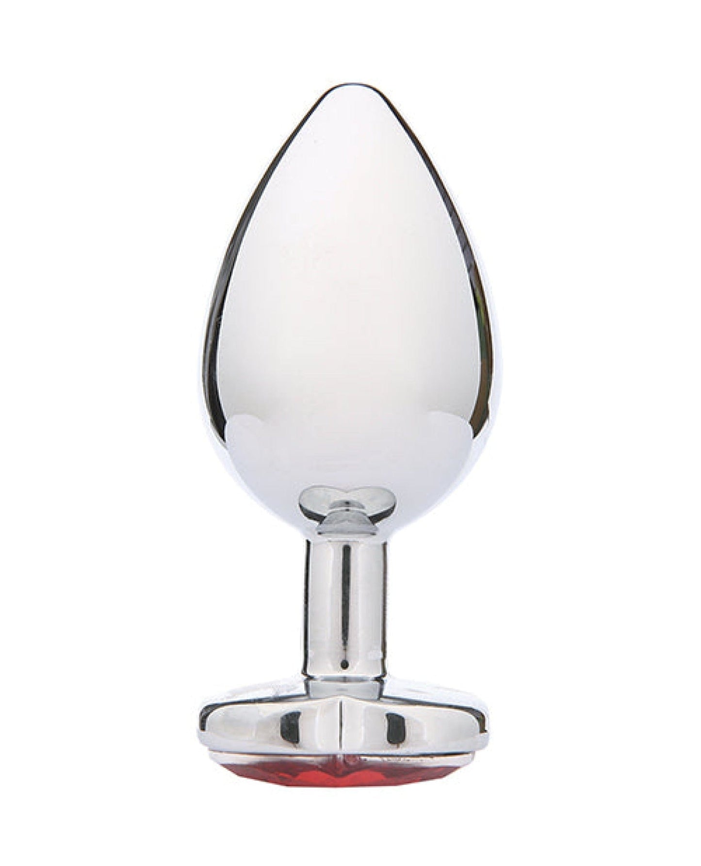 Doll Authority Anal Products Whipsmart Heartbreaker Heart Crystal Butt Plug - Red