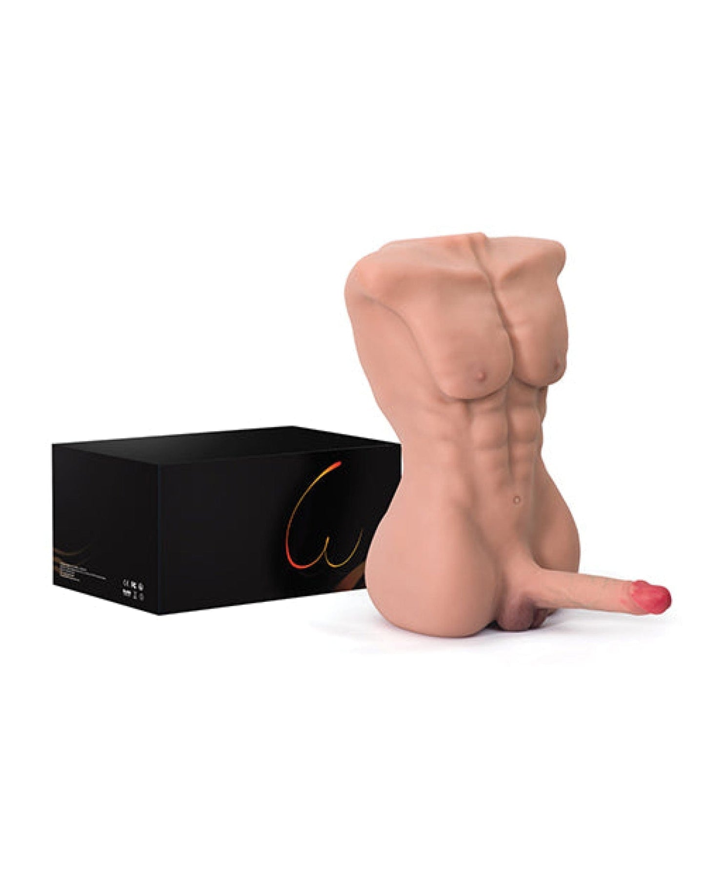 Doll Authority Dolls & Masturbators Atlas Torso Male Sex Doll with Flexible Dildo