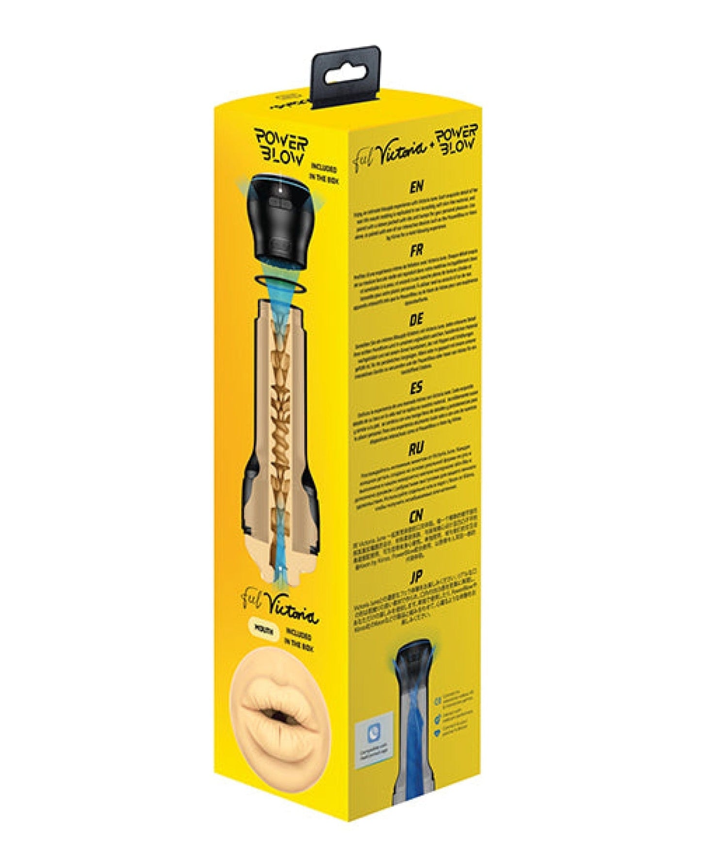 Doll Authority Dolls & Masturbators Kiiroo Feel Stars Collection Powerblow Mouth Combo Set - Victoria June