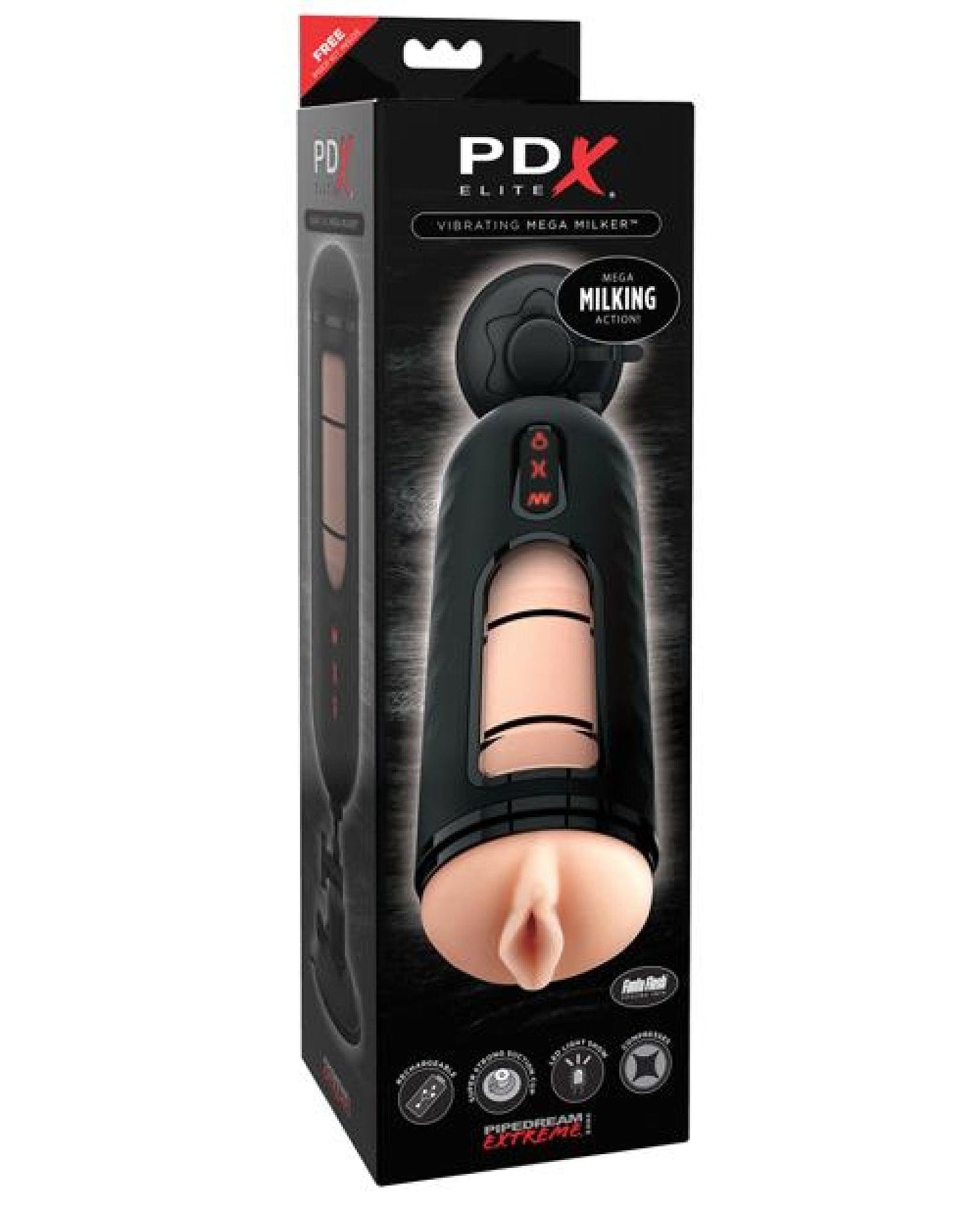 Doll Authority Dolls & Masturbators Pdx Elite Vibrating Mega Milker Stroker