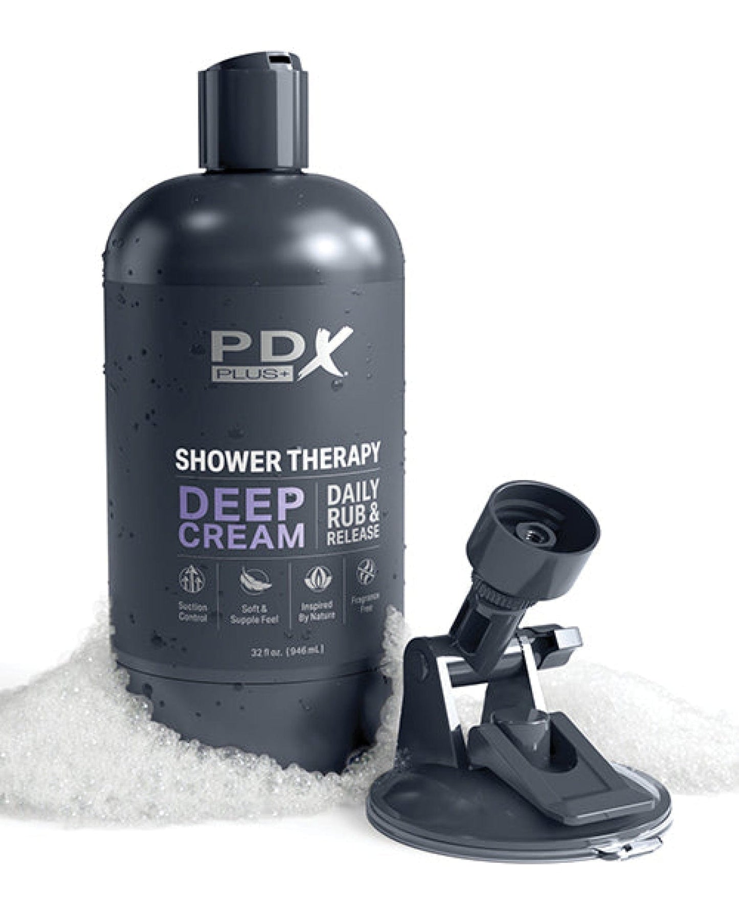 Doll Authority Dolls & Masturbators Pdx Plus Shower Therapy Deep Cream - Frosted