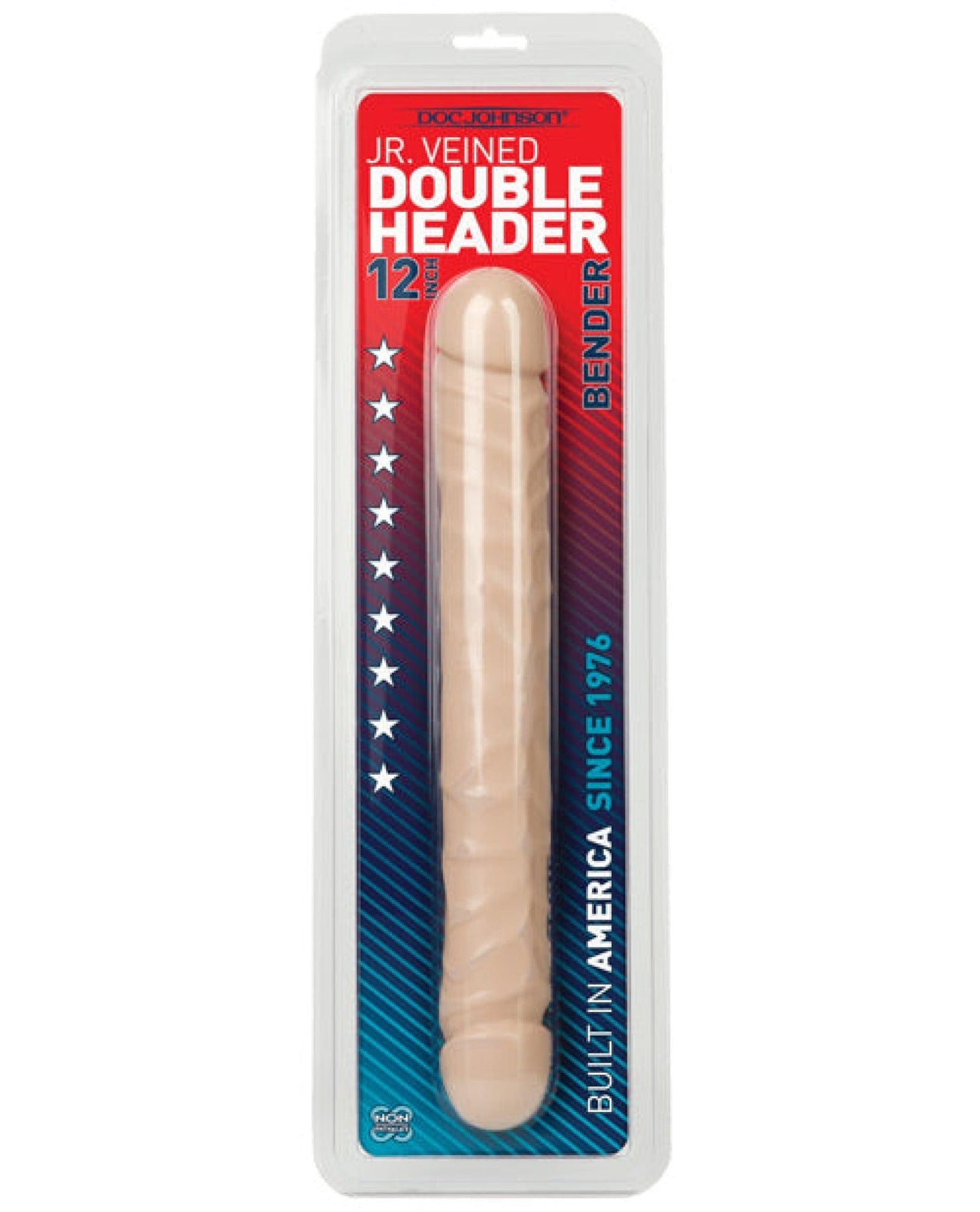 Doll Authority Dongs & Dildos White "12"" Jr. Double Header Bender"