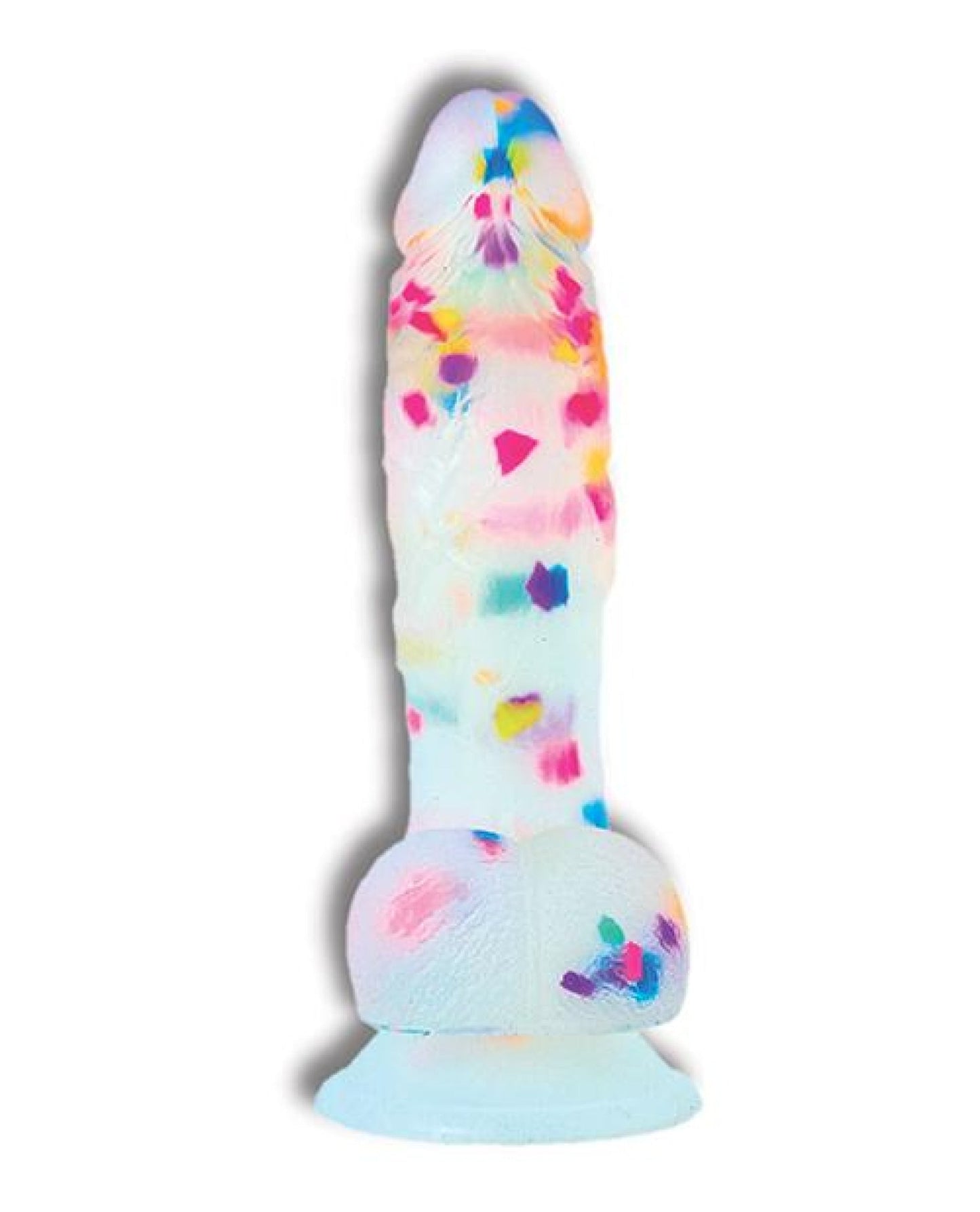 Doll Authority Dongs & Dildos Addiction 7.5" Party Marty - Frost-confetti