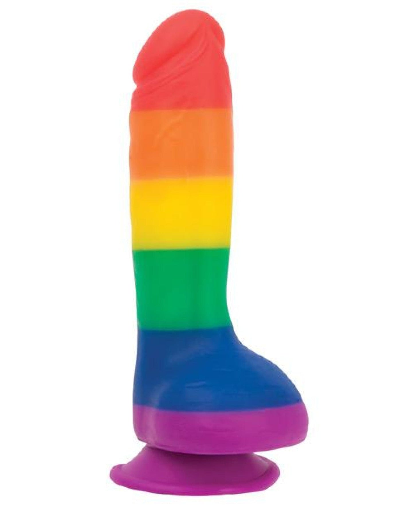 Doll Authority Dongs & Dildos Addiction Justin 8" Dildo - Rainbow