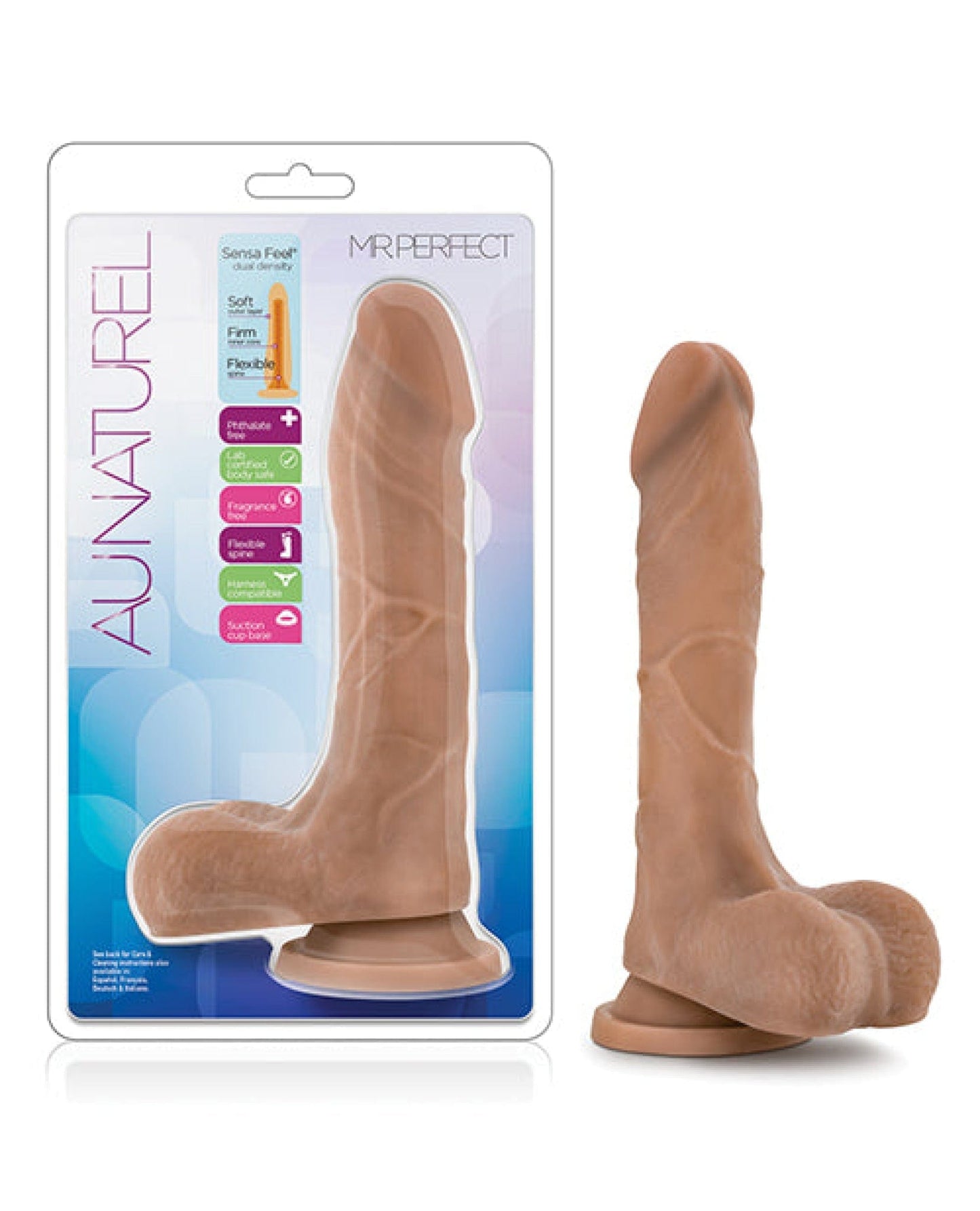 Doll Authority Dongs & Dildos Mocha Blush Au Naturel Mister Perfect