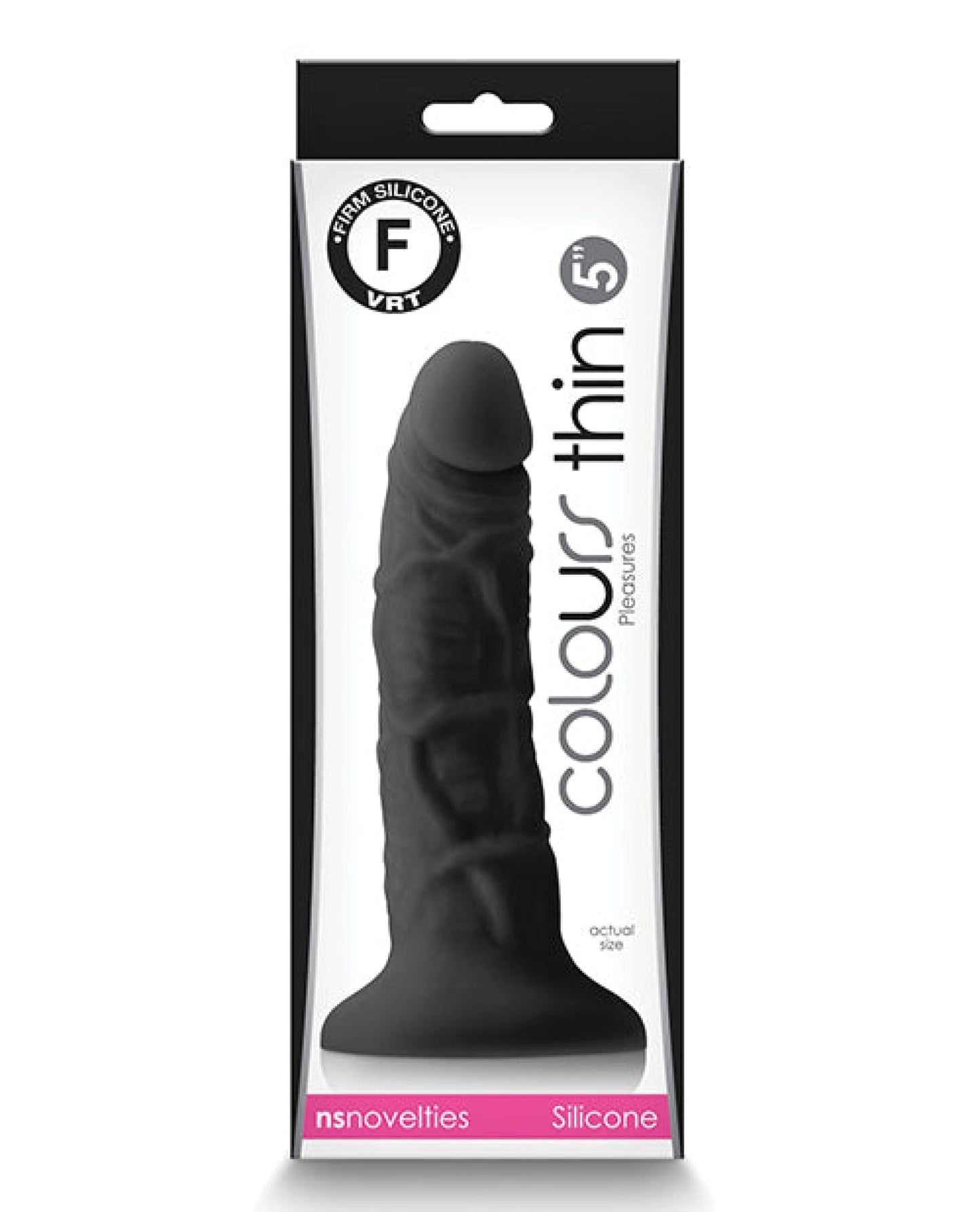 Doll Authority Dongs & Dildos Black Colours Pleasures 5" Thin Dildo