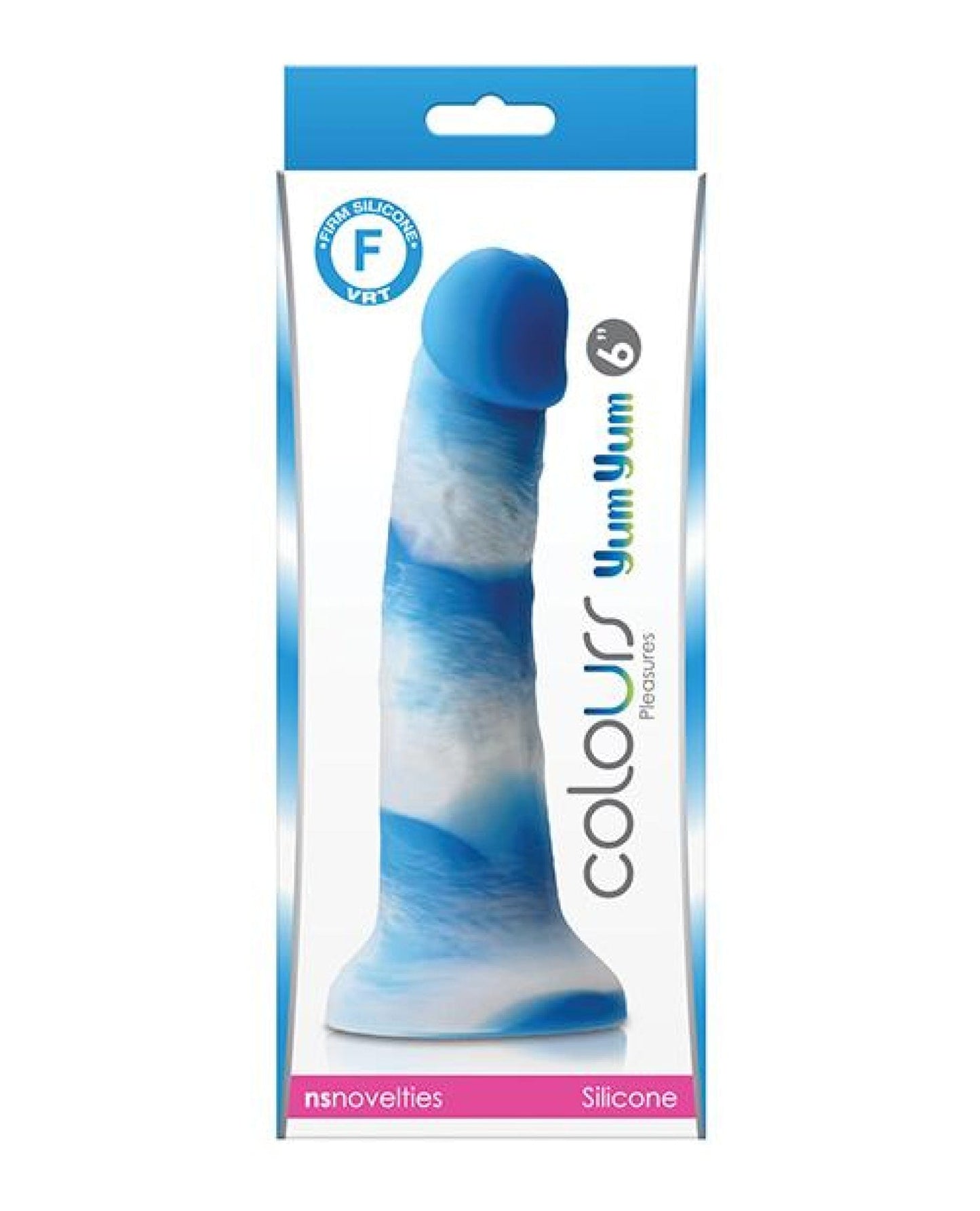 Doll Authority Dongs & Dildos Blue / 6" Colours Pleasures Yum Yum Dildo