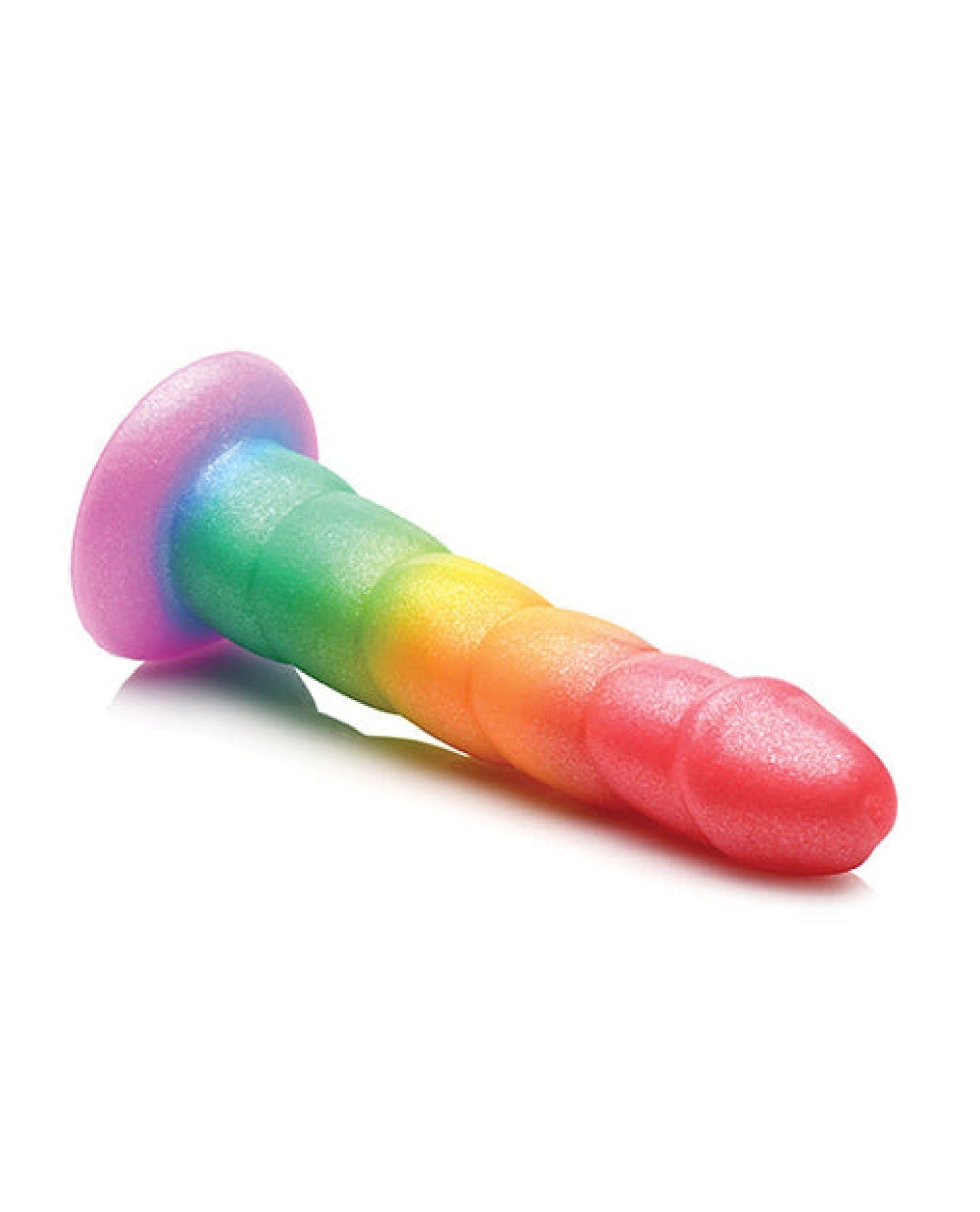 Doll Authority Dongs & Dildos Curve Toys Simply Sweet 6.5" Rainbow Dildo