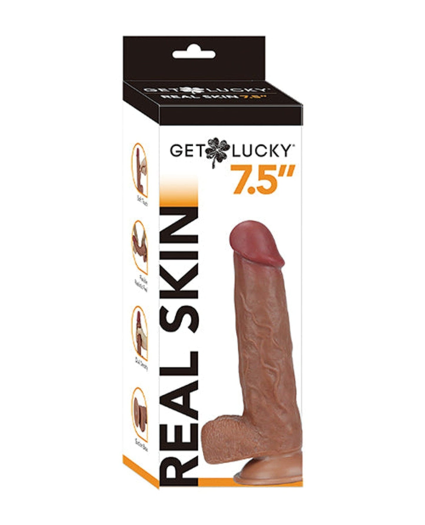 Doll Authority Dongs & Dildos Light Brown Get Lucky 7.5" Real Skin Series