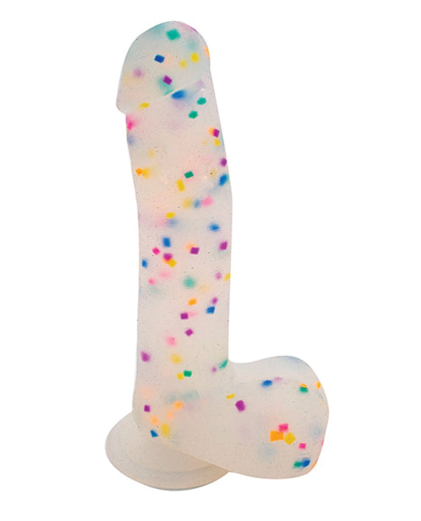 Doll Authority Dongs & Dildos Get Lucky 8.5" Real Skin Confetti Cock - Multi Color