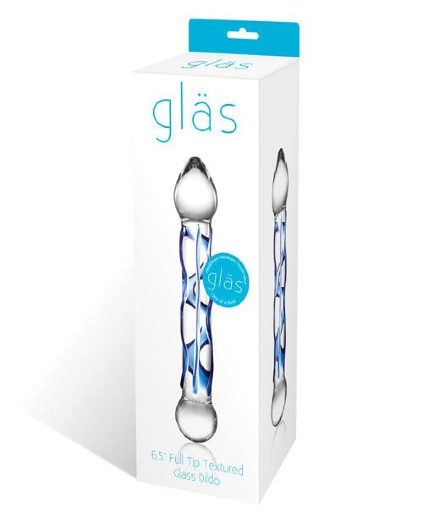 Doll Authority Dongs & Dildos Glas 6.5" Tip Textured Glass Dildo