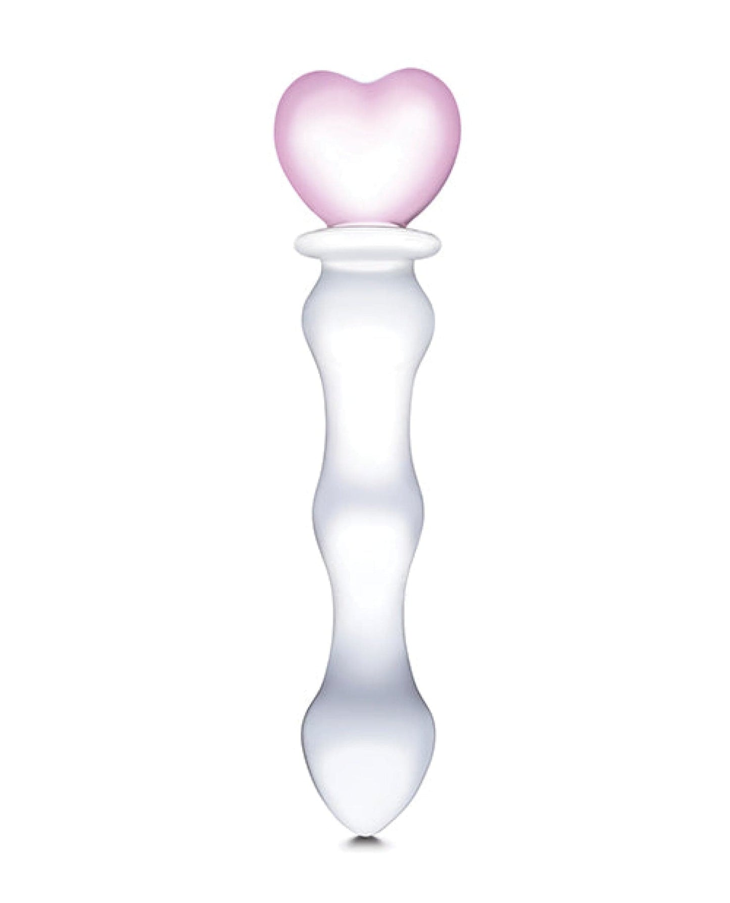 Doll Authority Dongs & Dildos Glas 8" Sweetheart Glass Dildo - Pink-clear