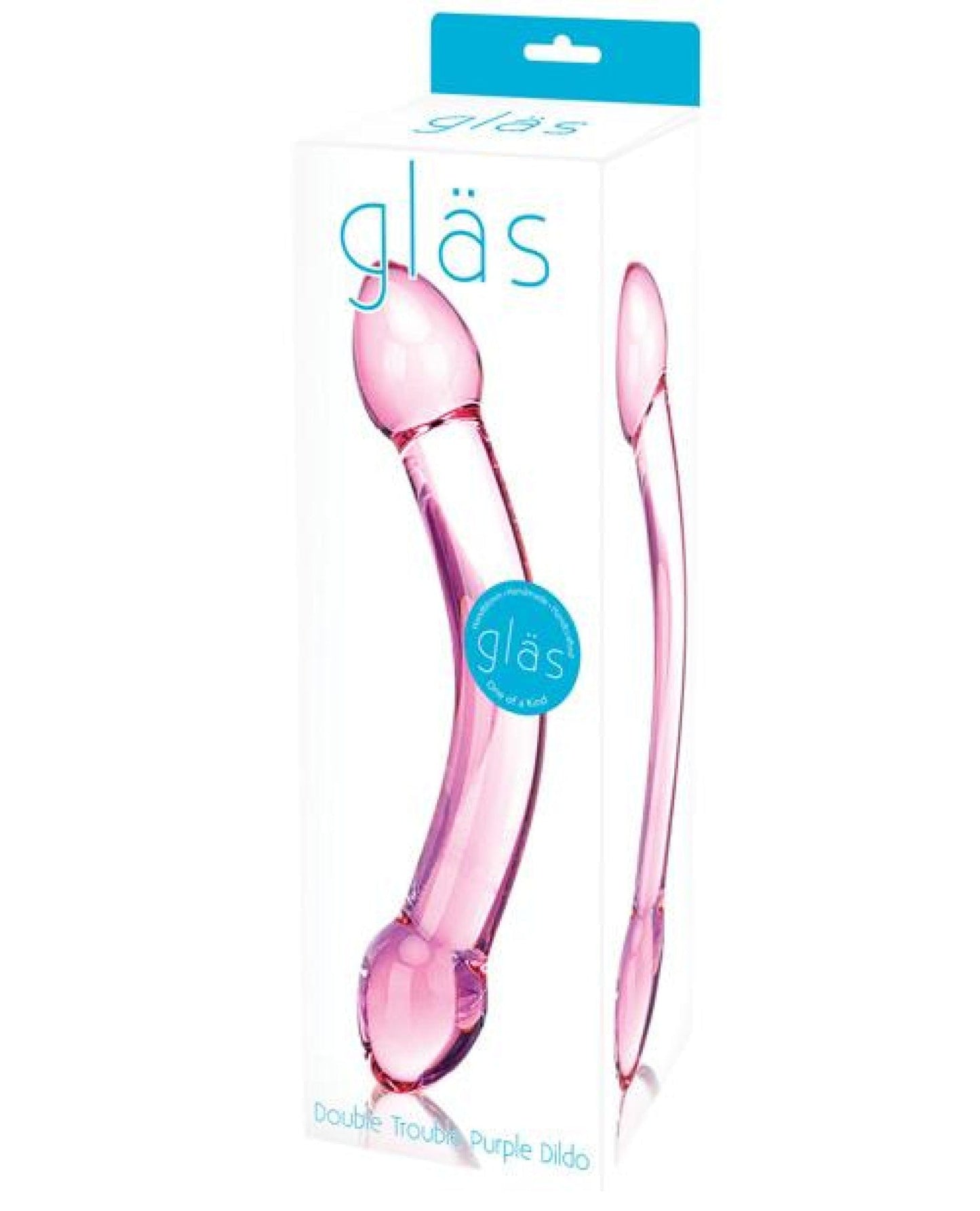Doll Authority Dongs & Dildos Purple Glas Double Trouble Glass Dildo