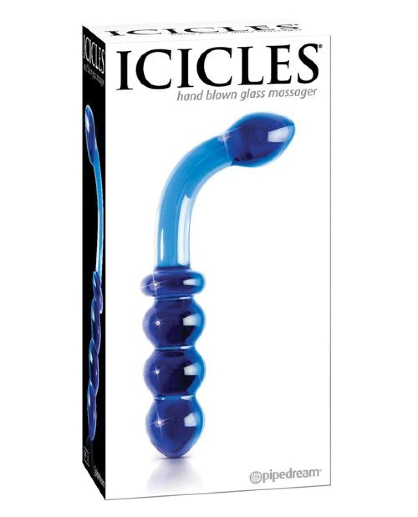 Doll Authority Dongs & Dildos Icicles No. 31 Hand Blown Glass - Blue G Spot